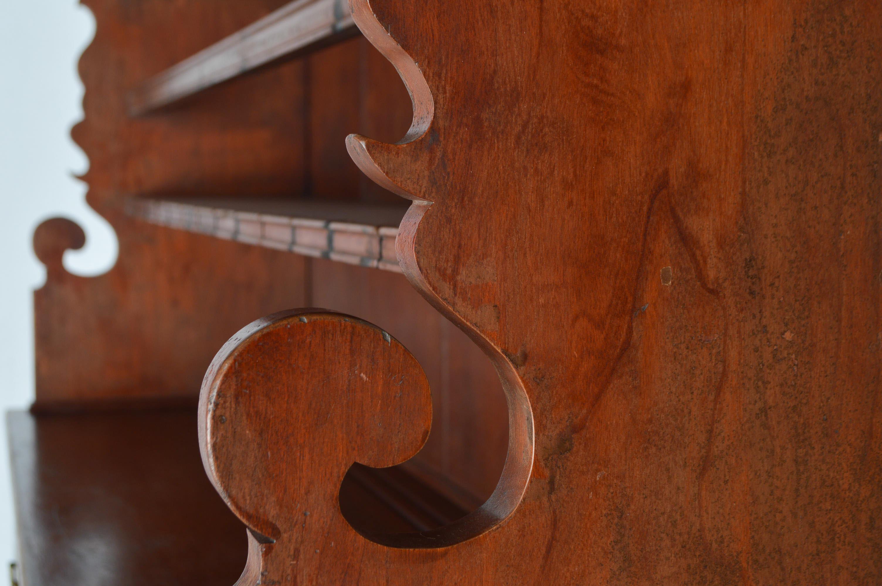 David T. Smith Cherry Pewter Cupboard