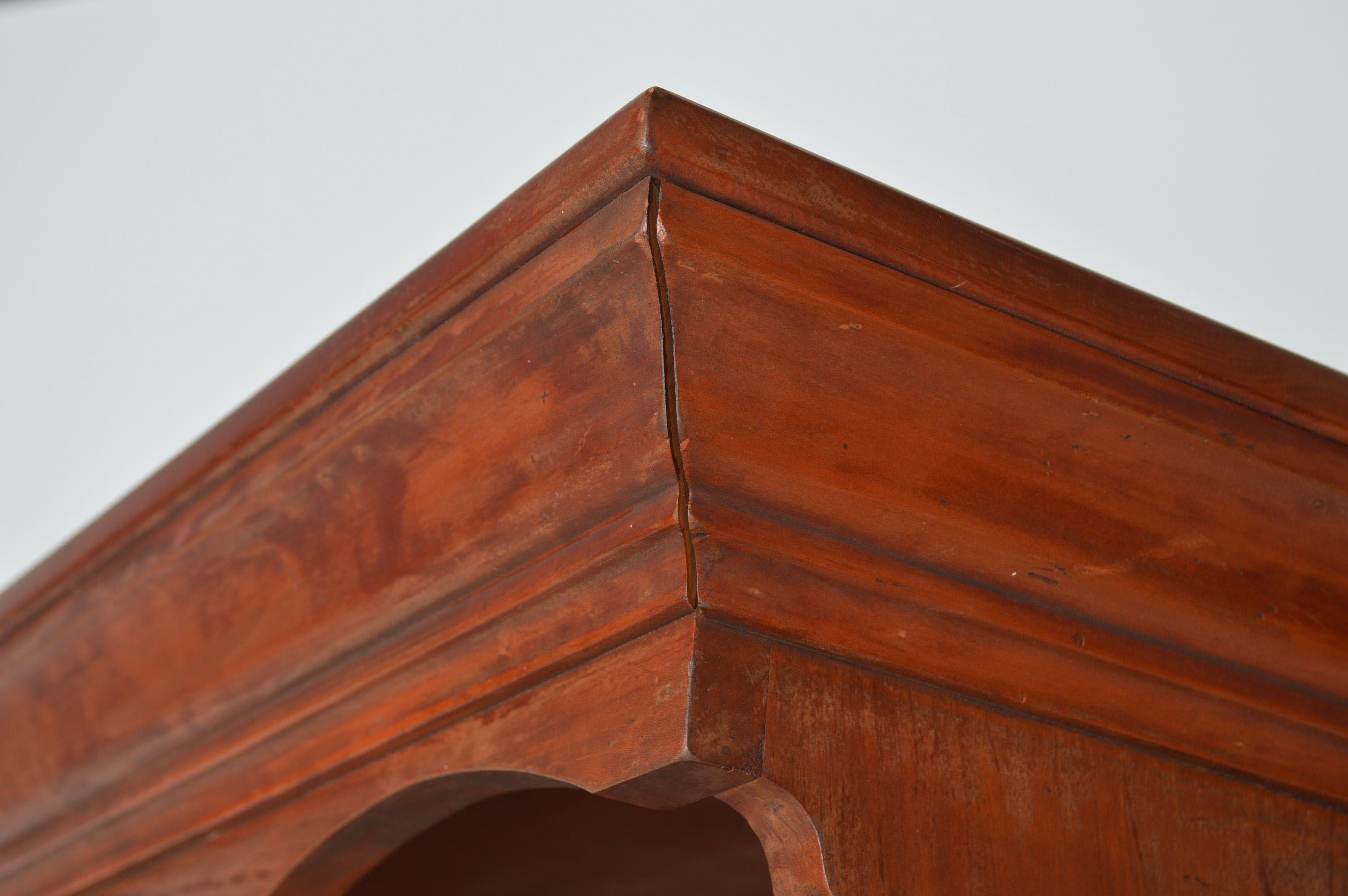 David T. Smith Cherry Pewter Cupboard