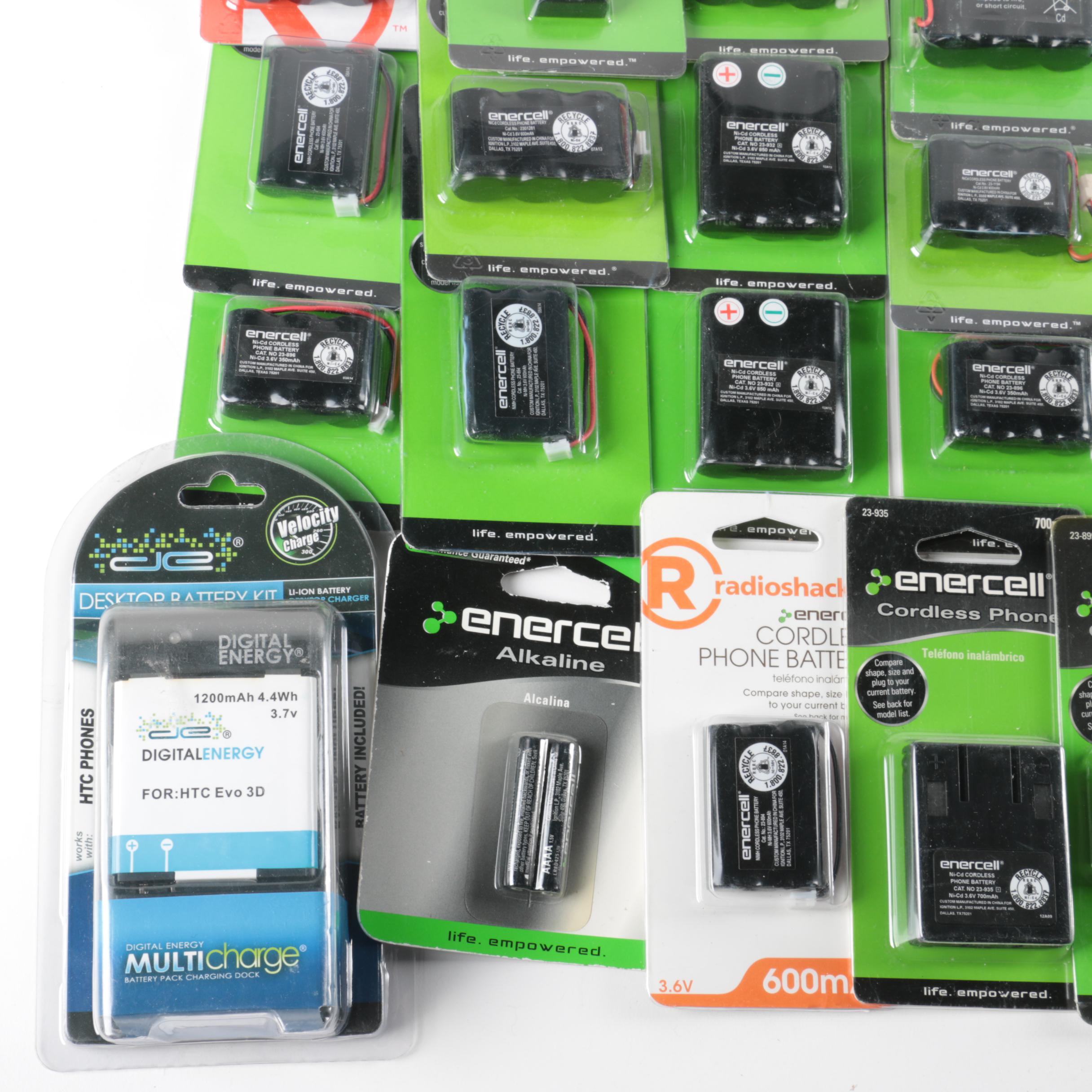Enercell and Other Rechargeable Batteries