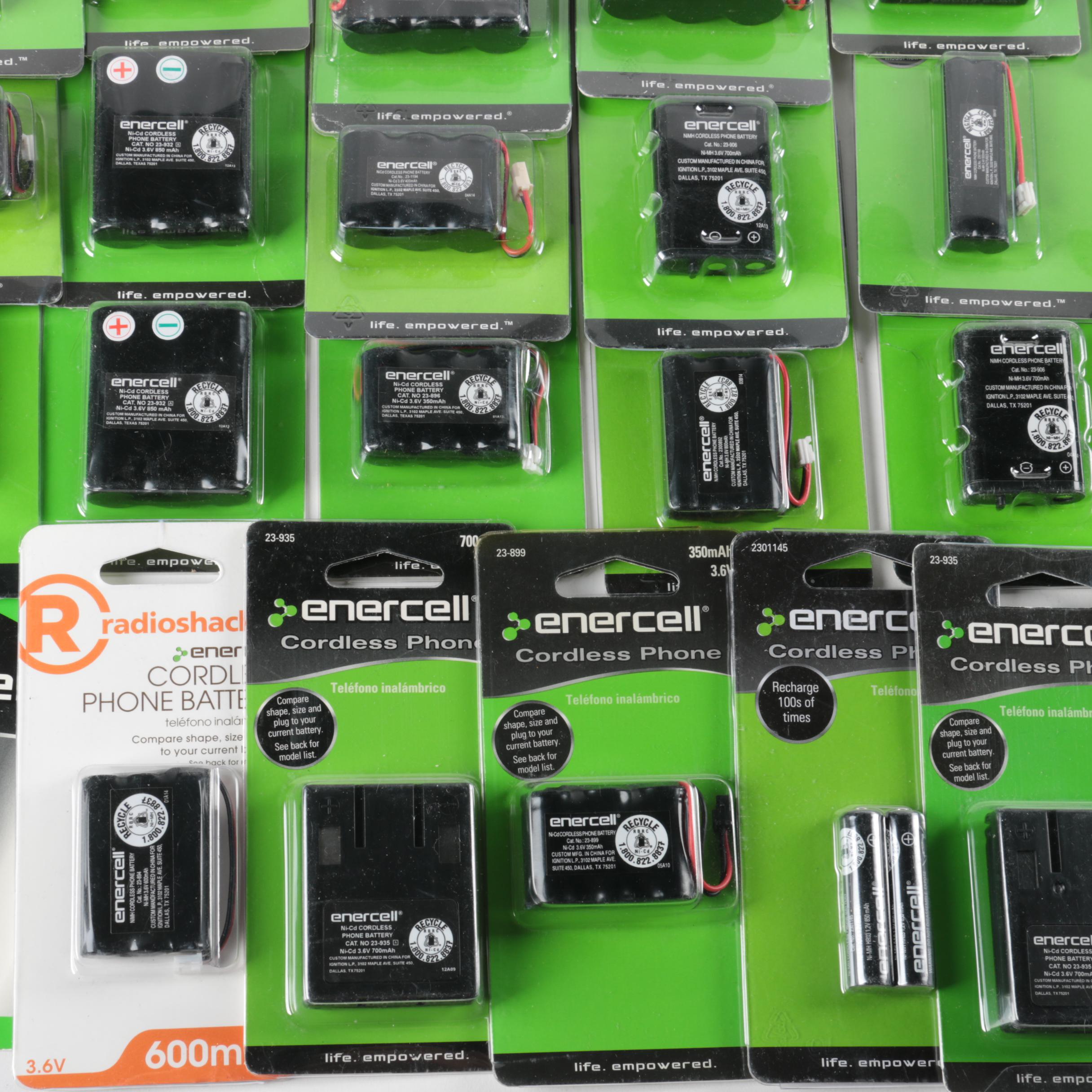 Enercell and Other Rechargeable Batteries