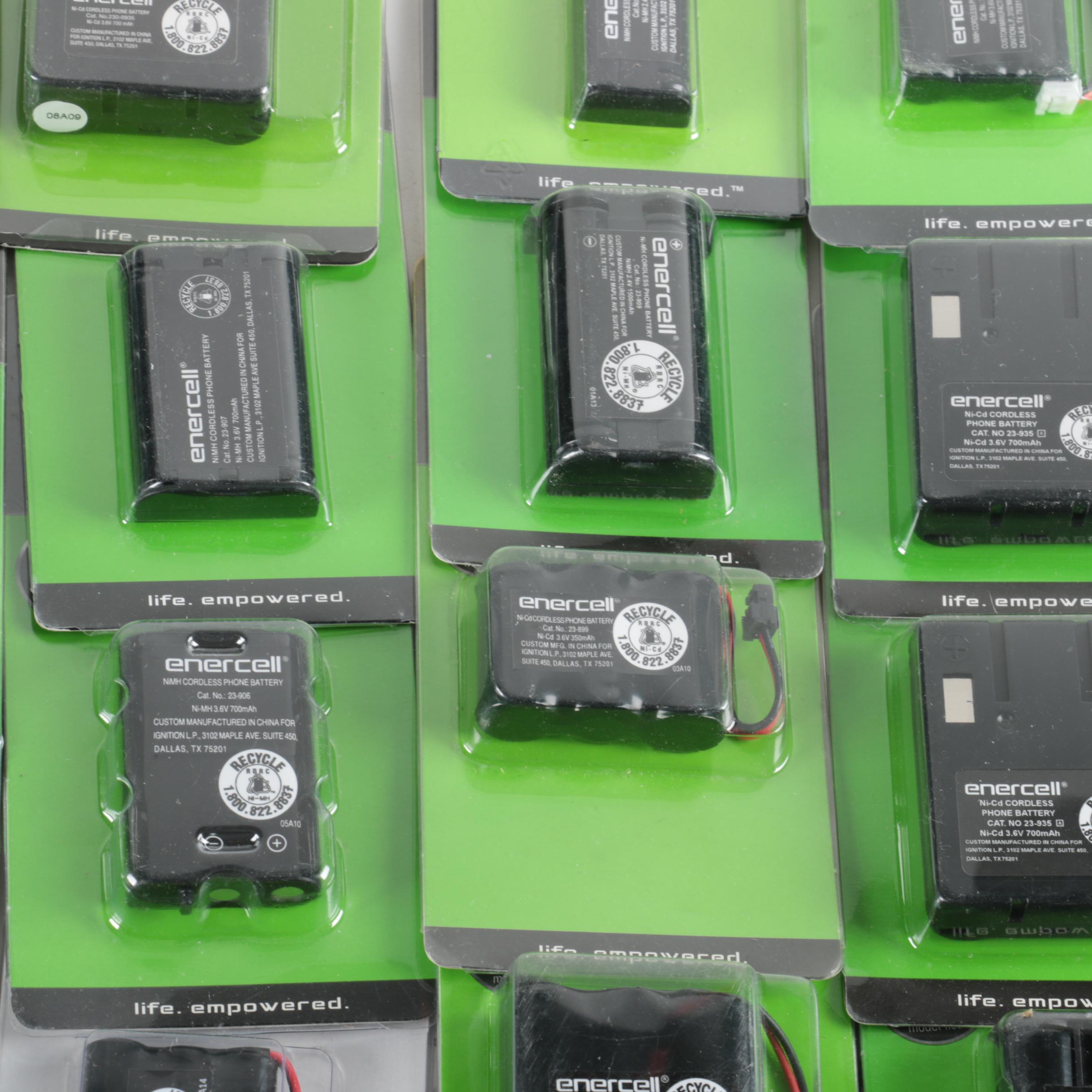 Enercell and Other Rechargeable Batteries