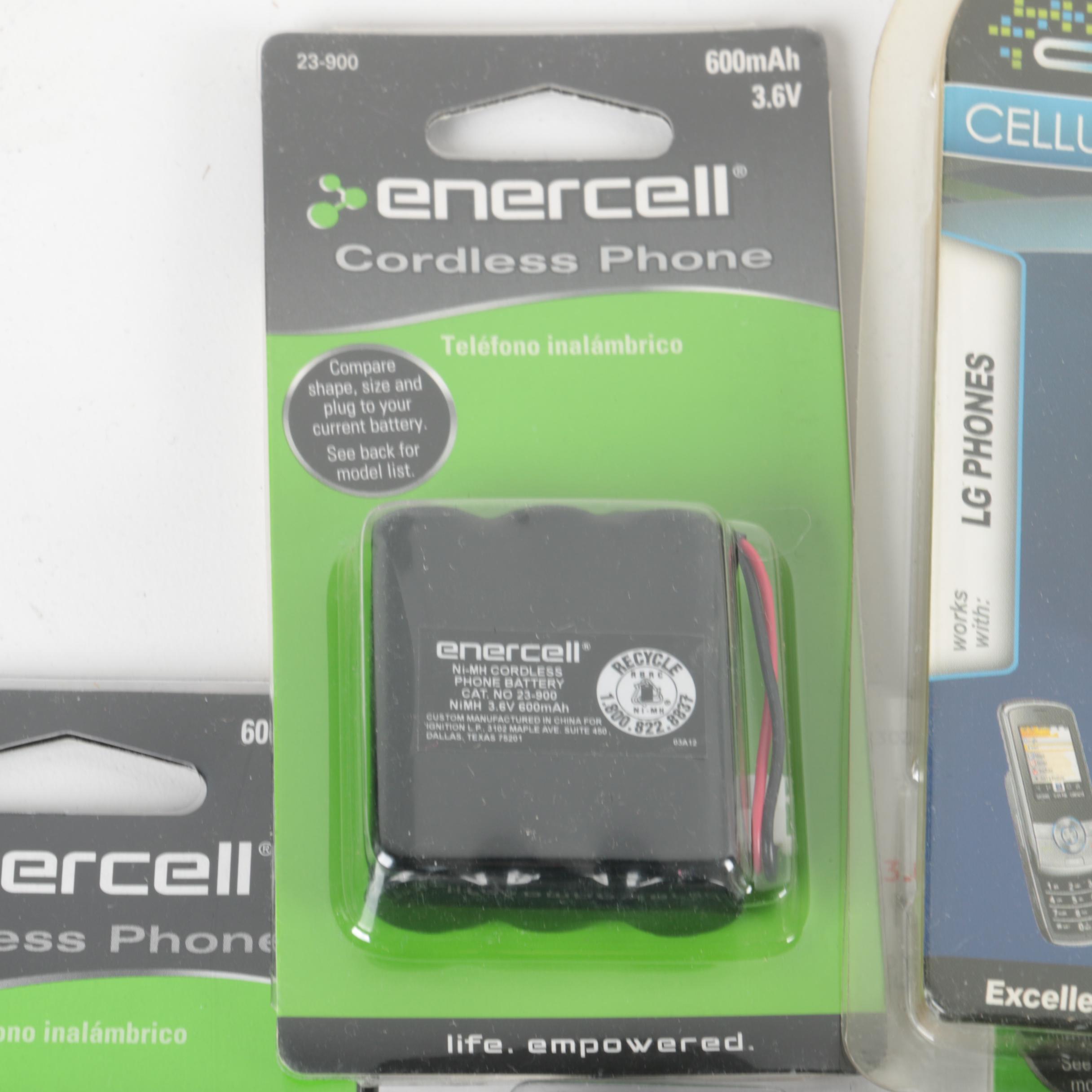 Enercell and Other Rechargeable Batteries