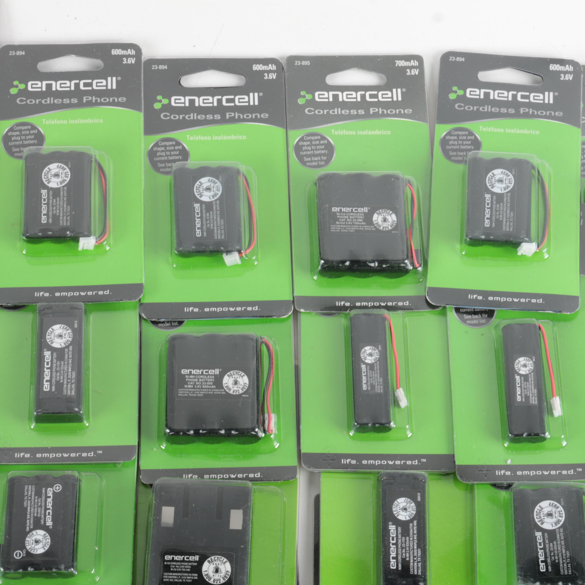 Enercell and Other Rechargeable Batteries