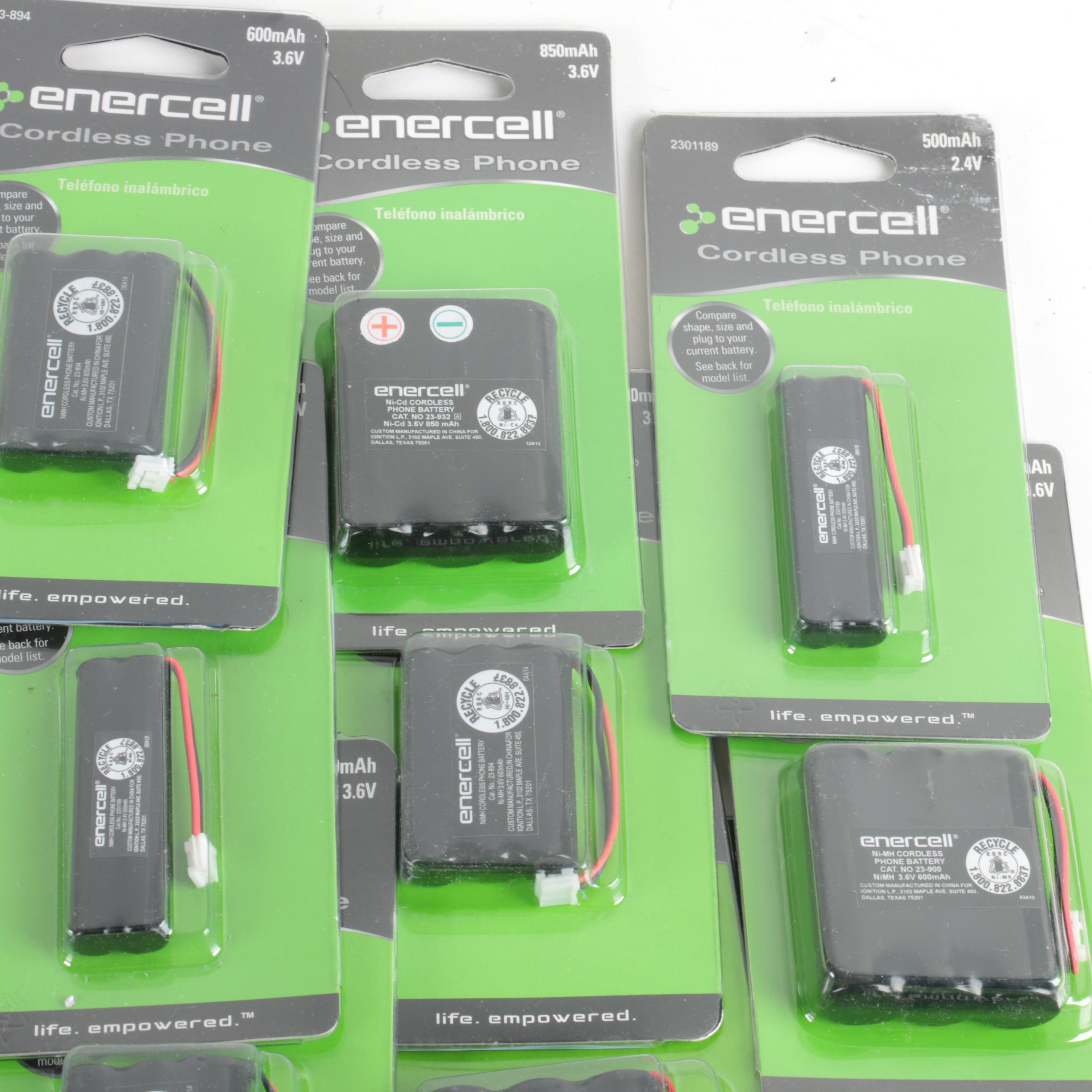 Enercell and Other Rechargeable Batteries