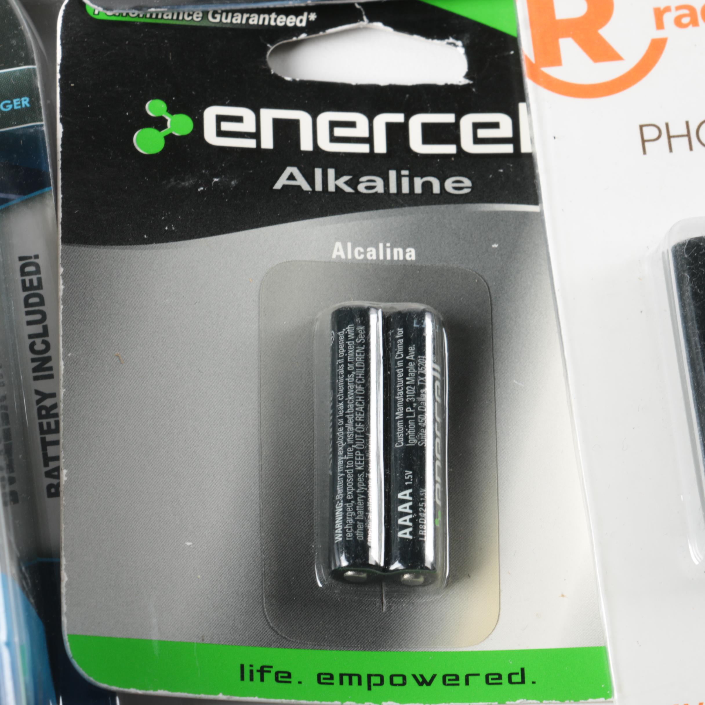 Enercell and Other Rechargeable Batteries