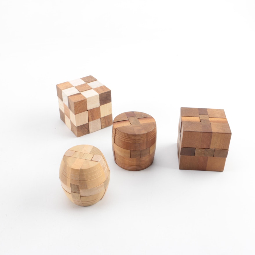 Wooden Puzzle Blocks