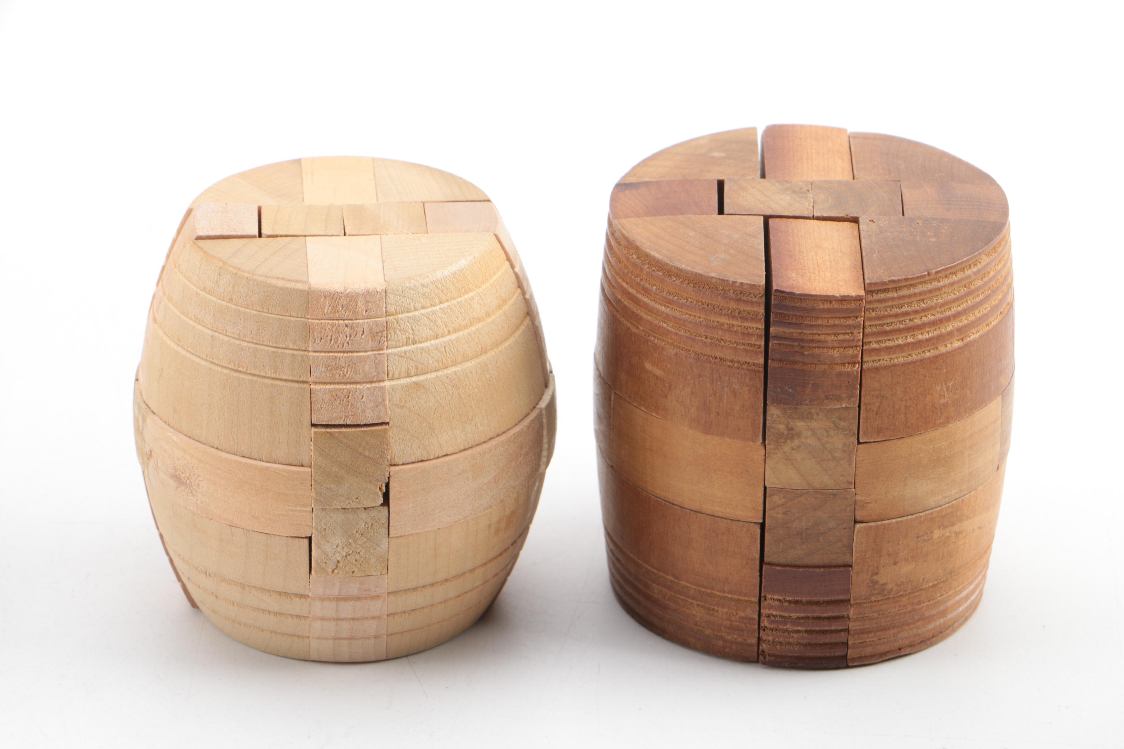 Wooden Puzzle Blocks