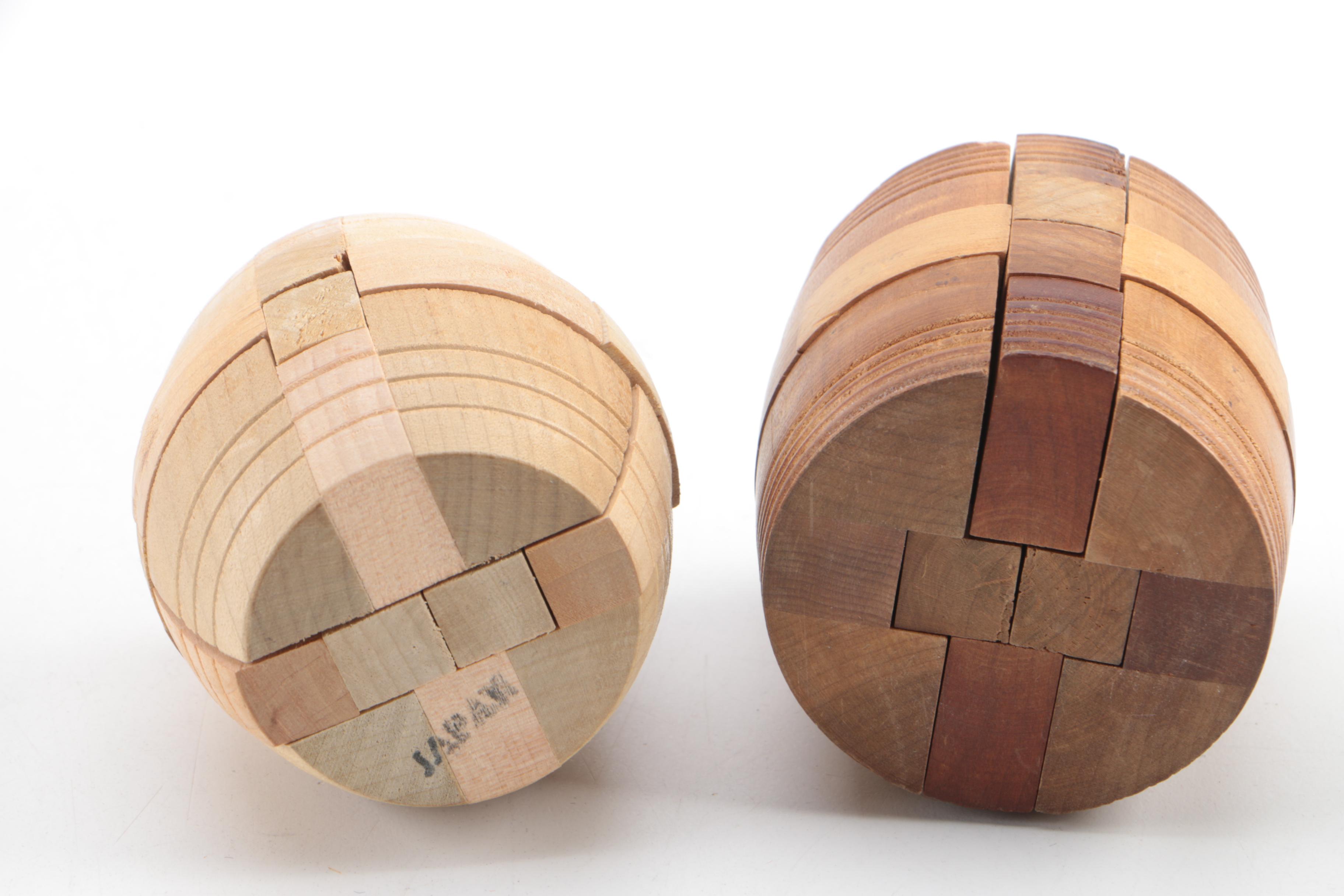 Wooden Puzzle Blocks