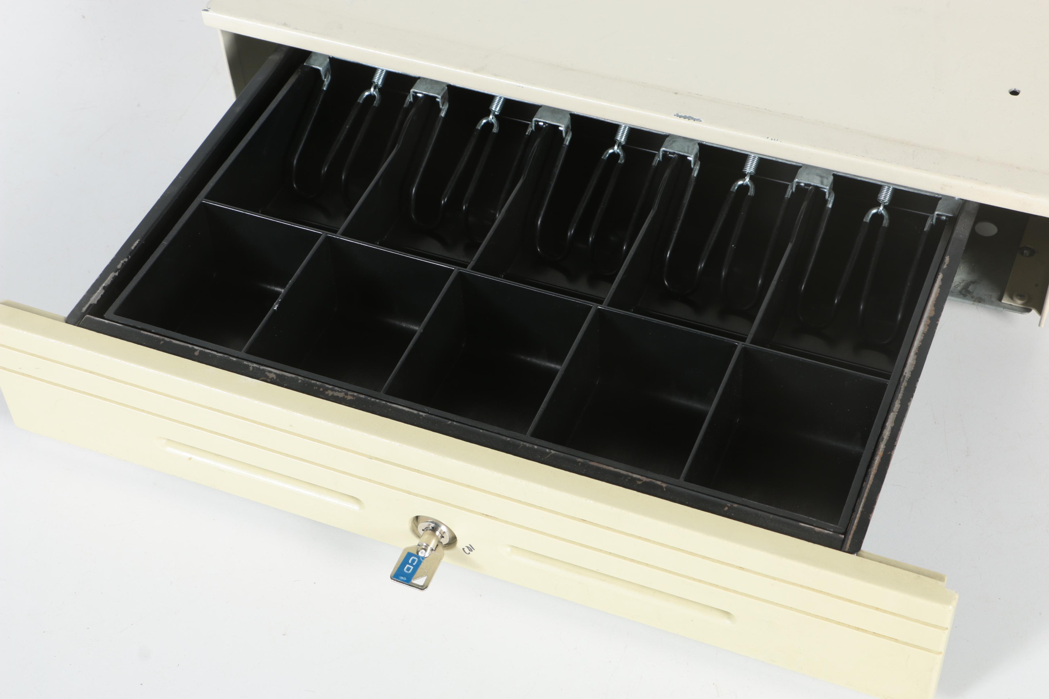 Indiana Cash Drawer Co. Cash Register With Electronic Interface