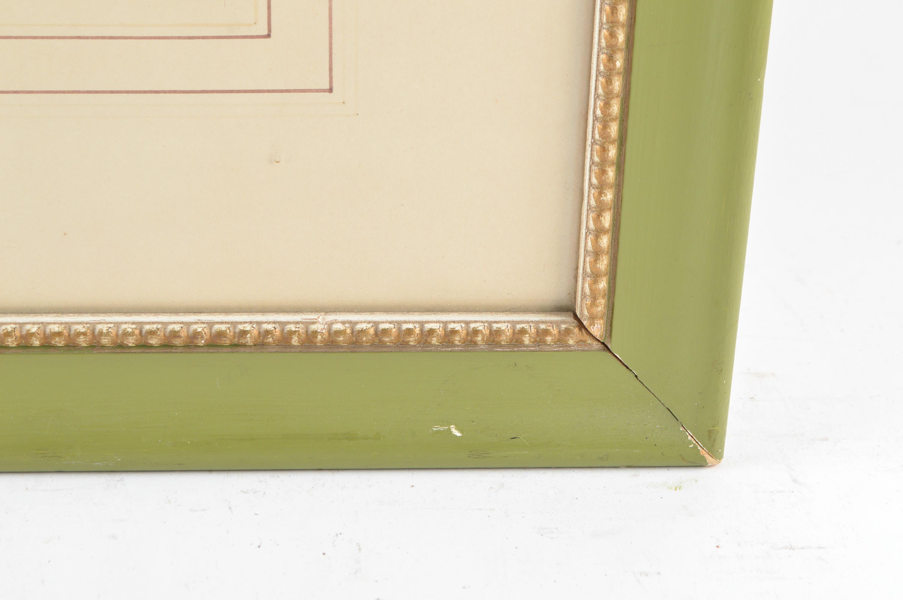 Original Watercolor by Davis F. Schwartz Landscape