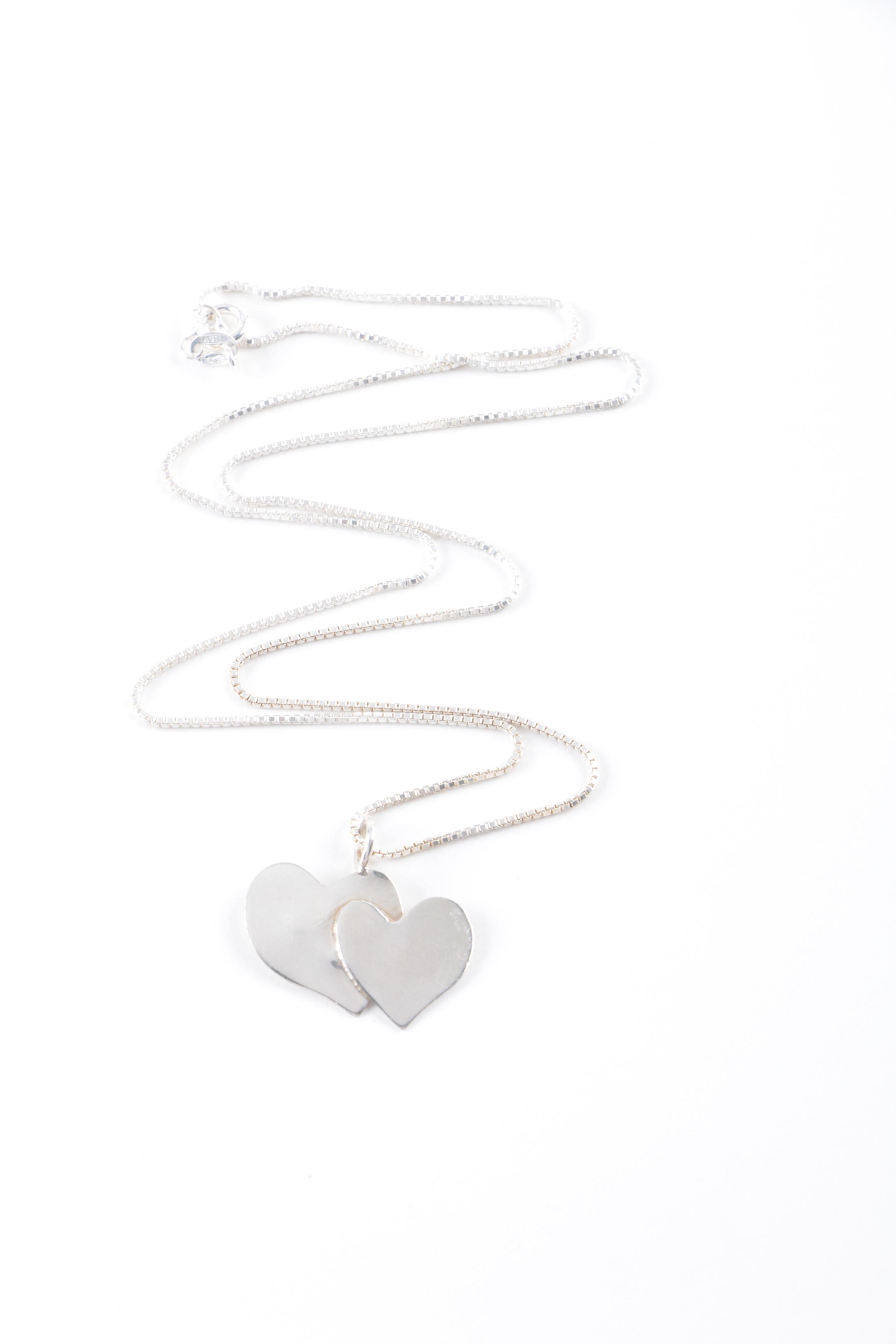 Sterling Silver Heart Themed Jewelry