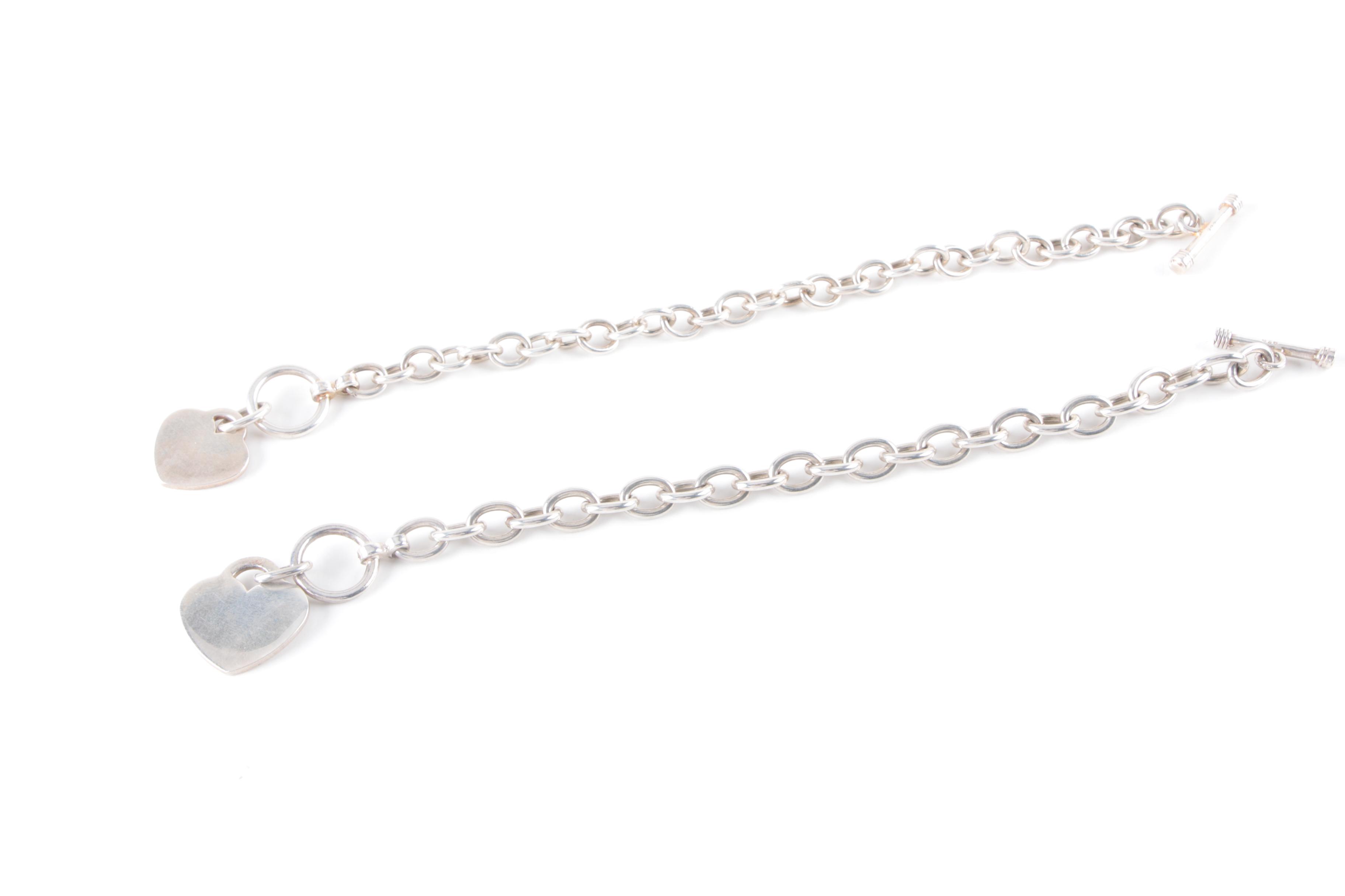 Sterling Silver Heart Themed Jewelry