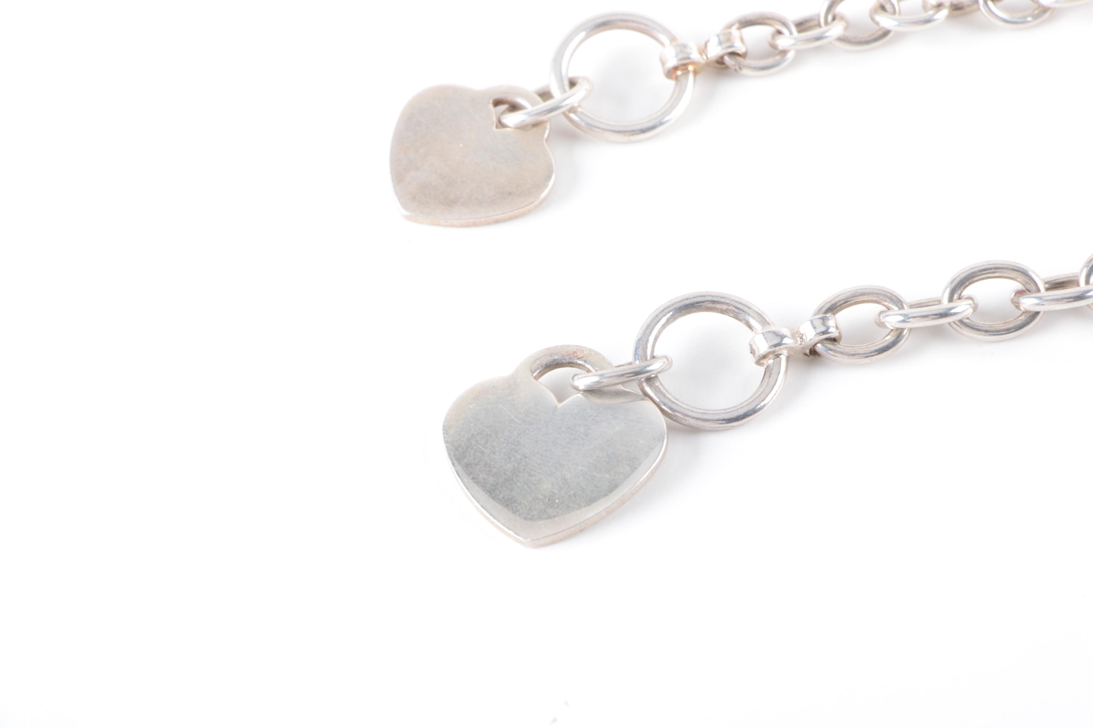 Sterling Silver Heart Themed Jewelry