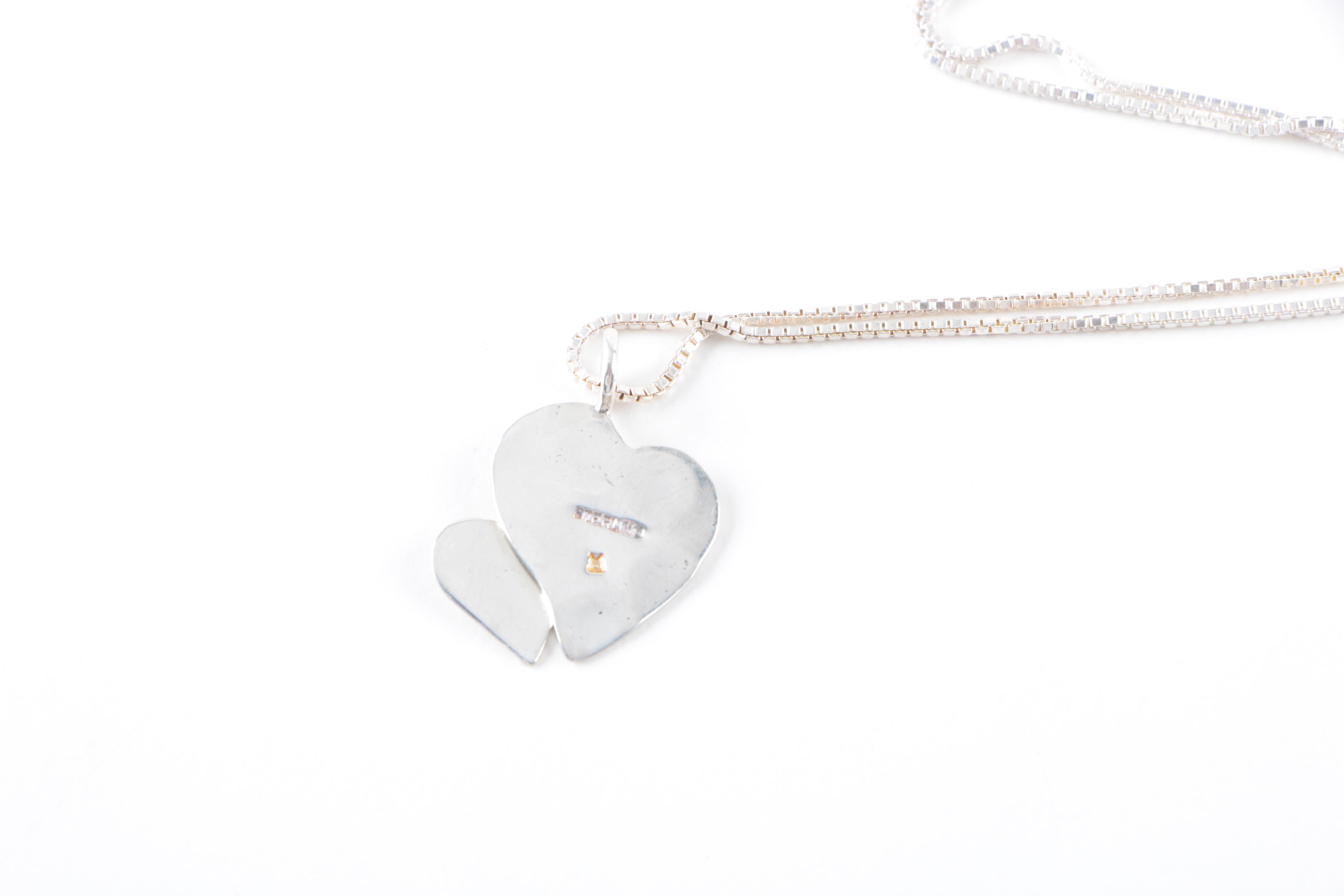Sterling Silver Heart Themed Jewelry
