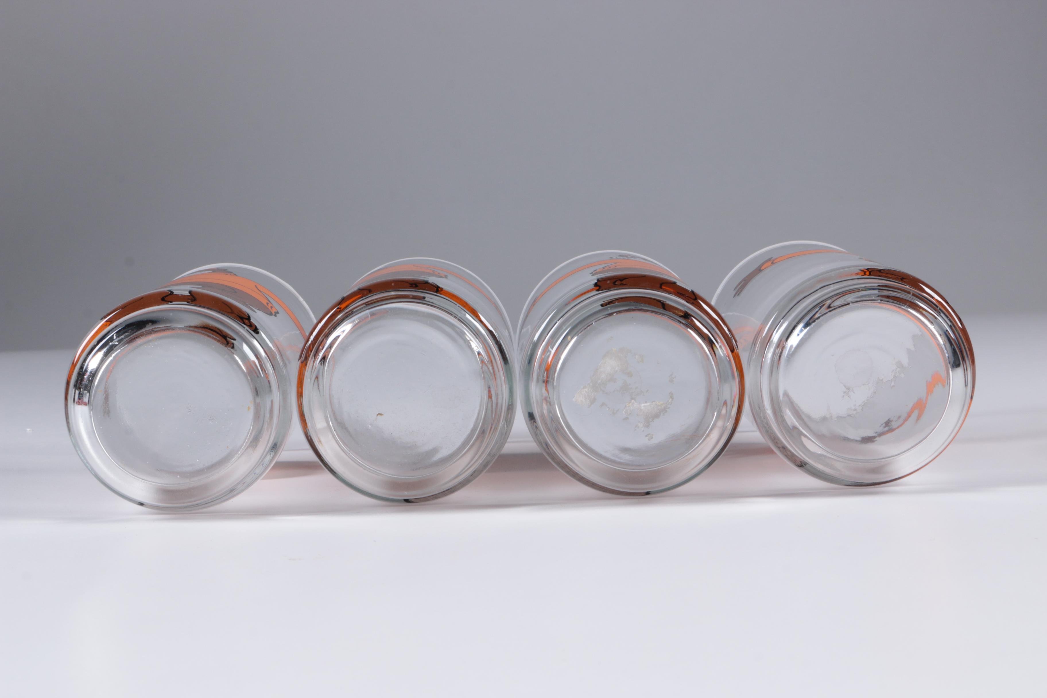 Vintage A&W Restaurant "Rooty" Glasses and Pitcher