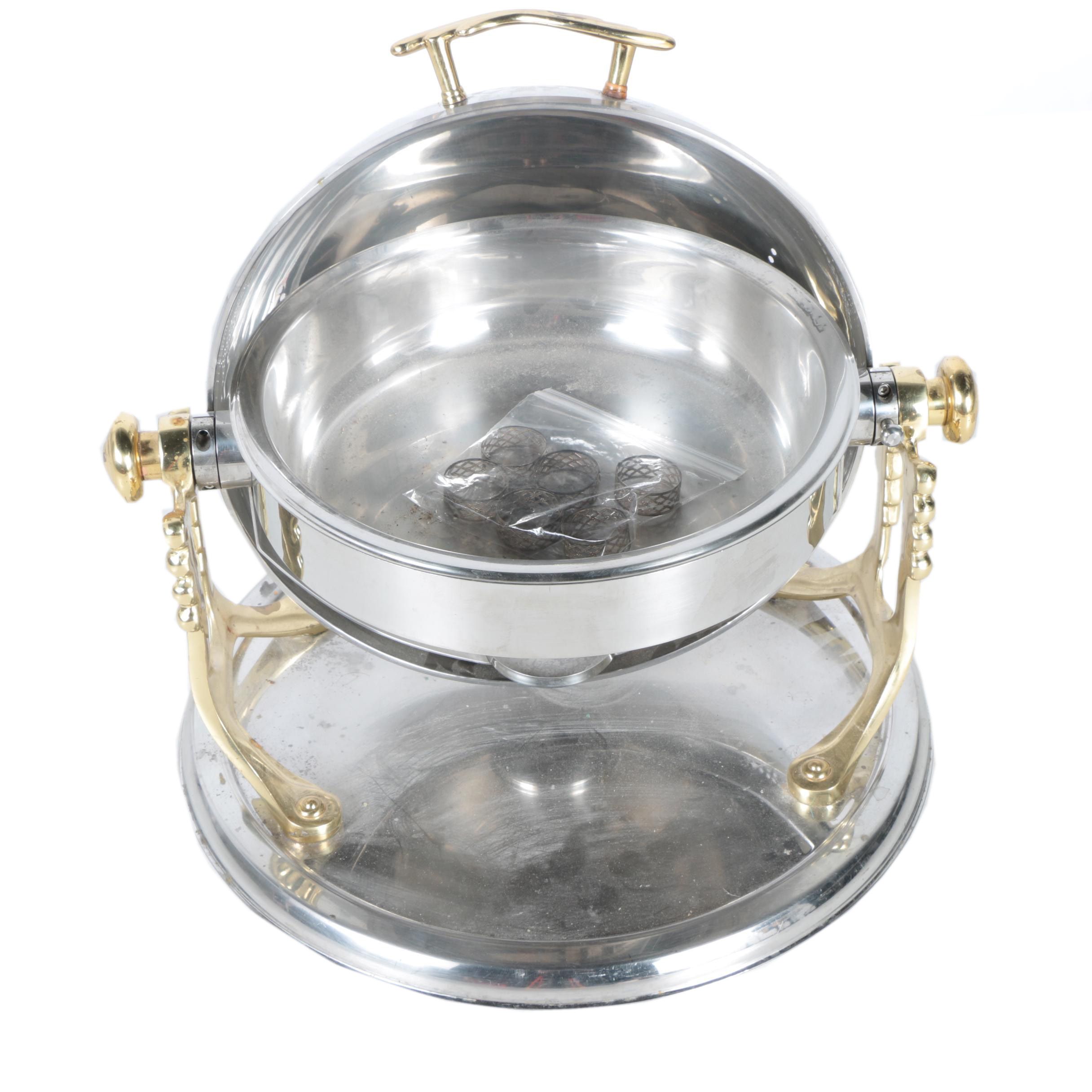 Chafing Dish and Napkin Rings