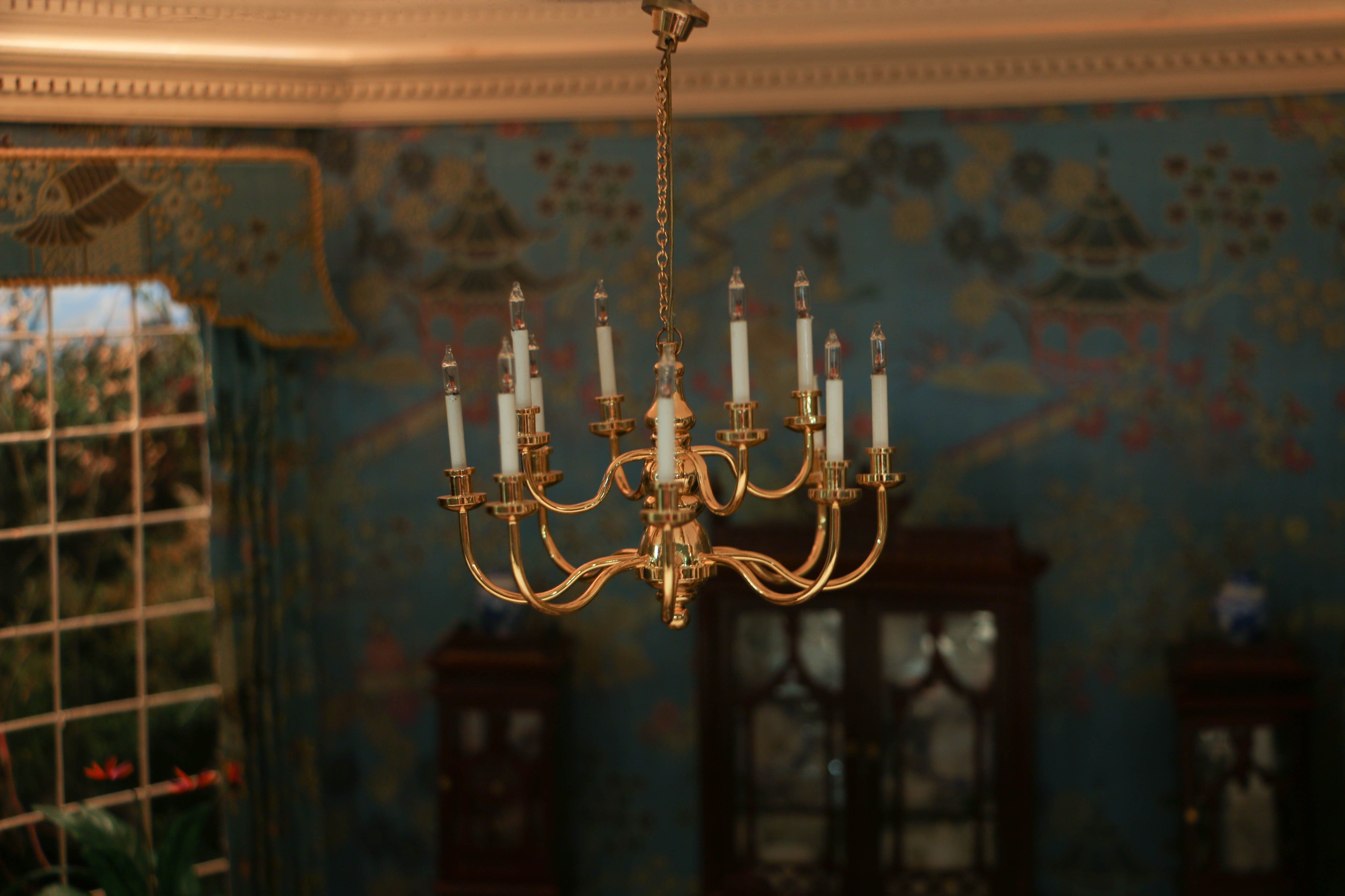 Vintage Miniature Chinoiserie Dining Room From The Charles Tebelman Collection