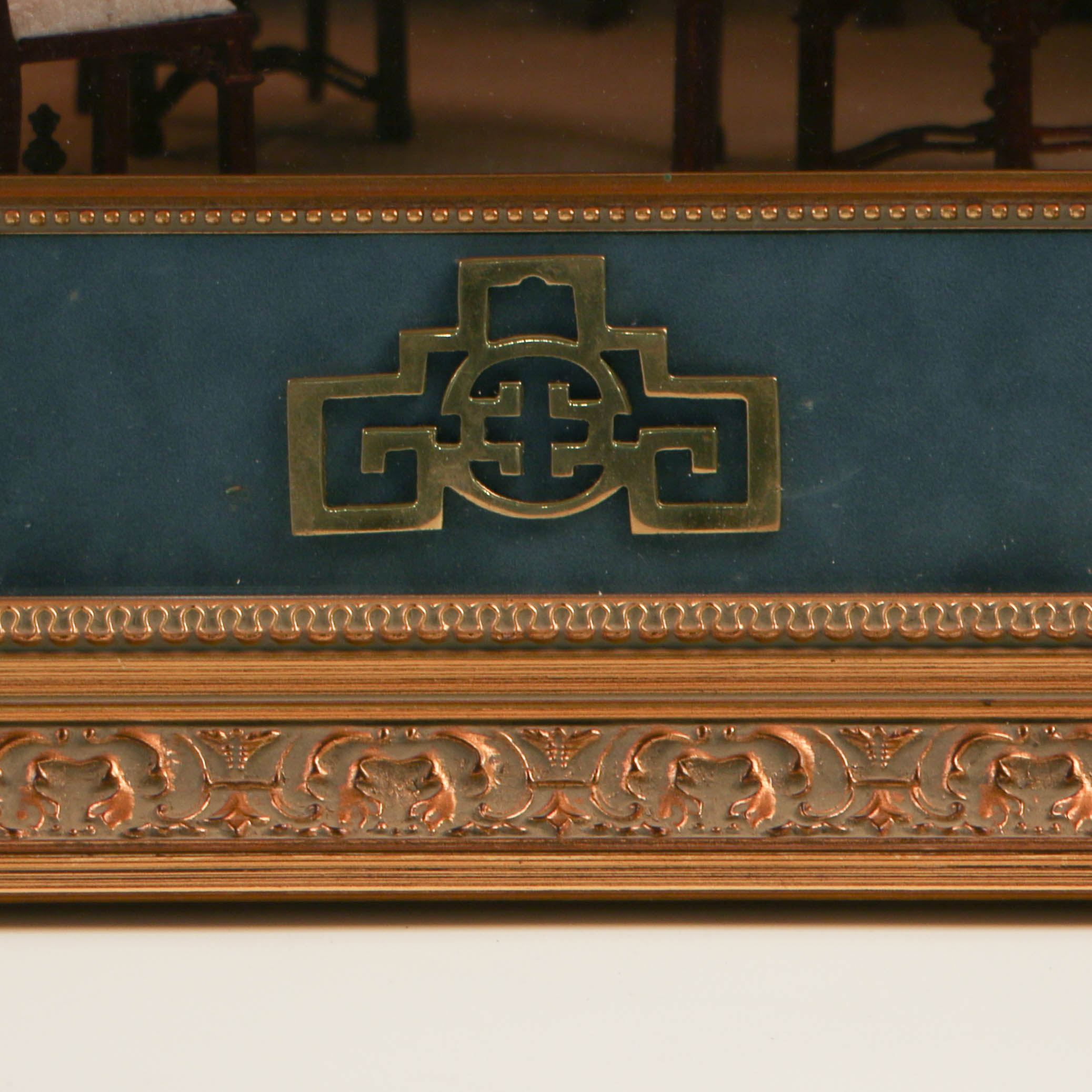 Vintage Miniature Chinoiserie Dining Room From The Charles Tebelman Collection