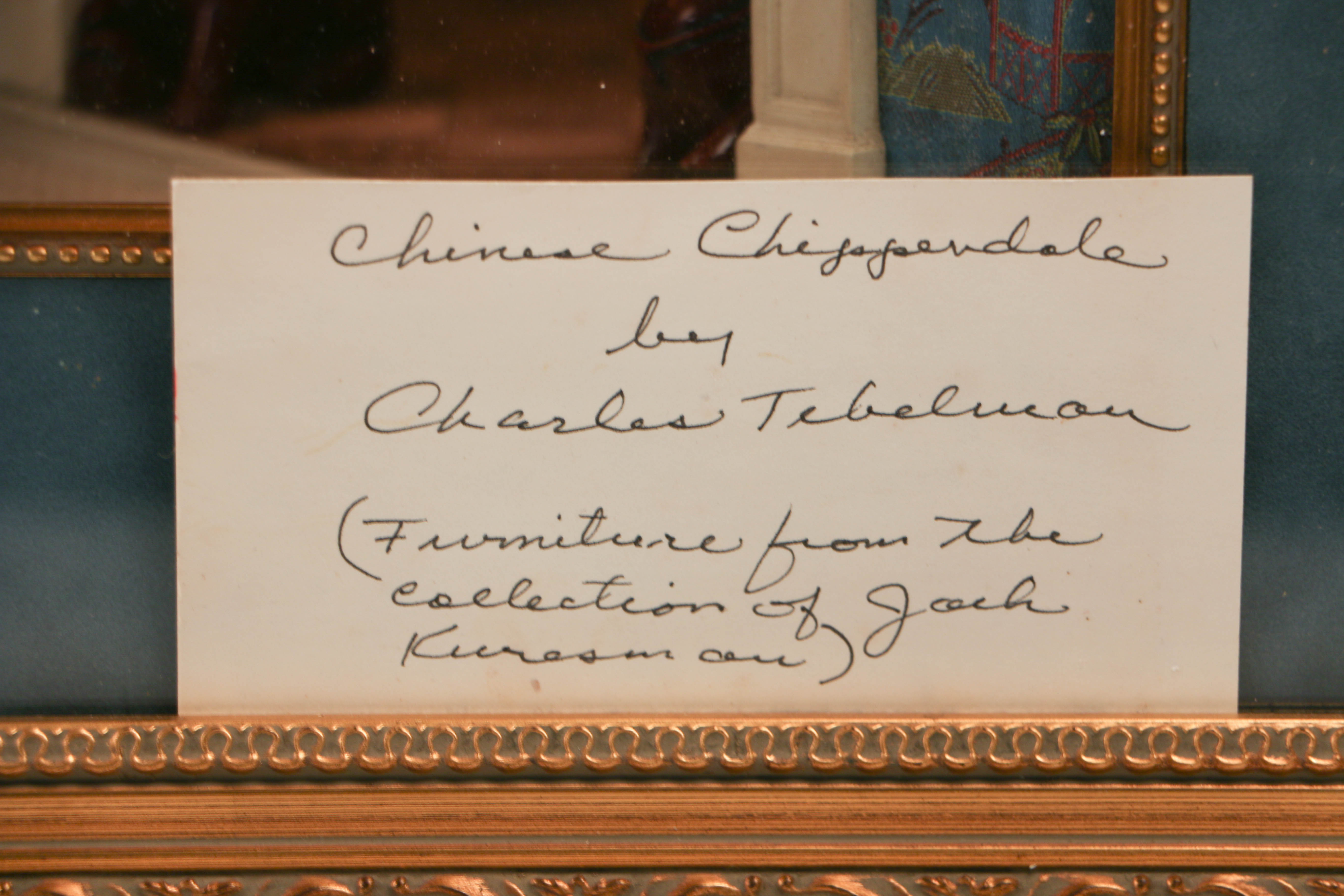 Vintage Miniature Chinoiserie Dining Room From The Charles Tebelman Collection