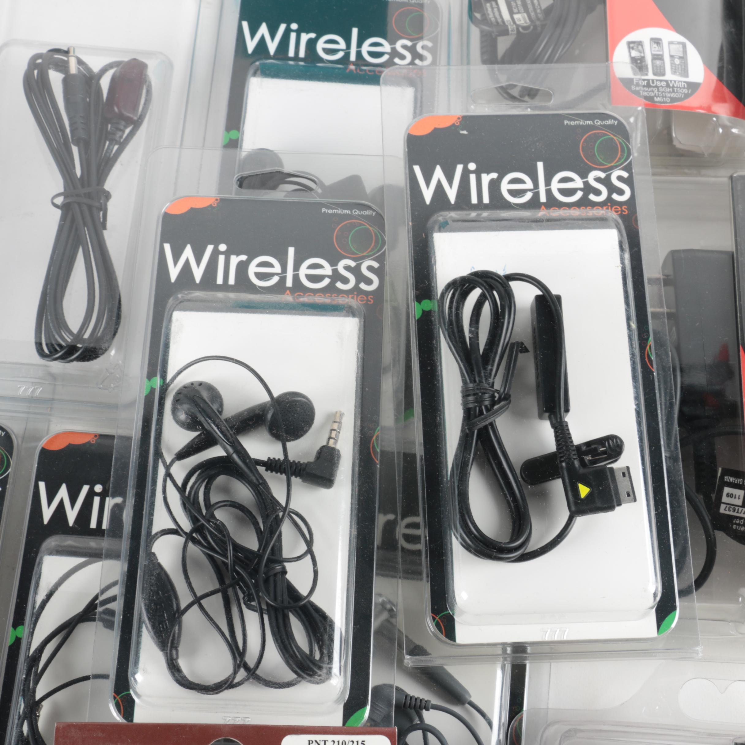Cellphone Chargers, Accessories and Headphones