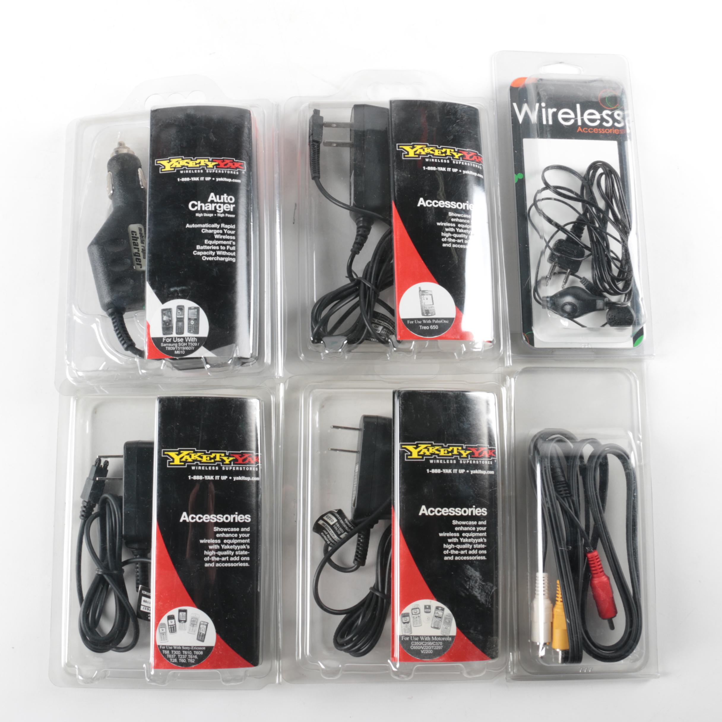 Cellphone Chargers, Accessories and Headphones