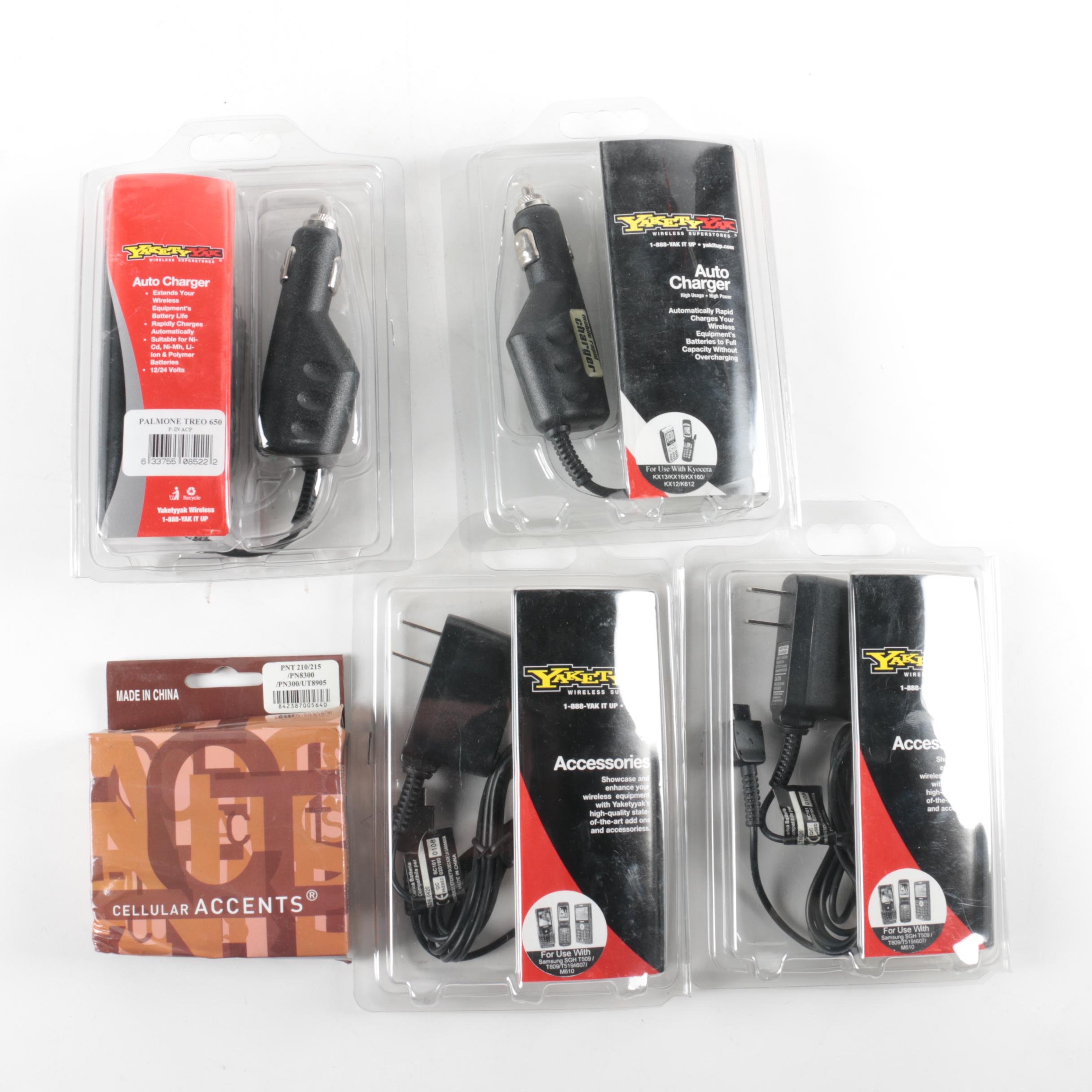 Cellphone Chargers, Accessories and Headphones