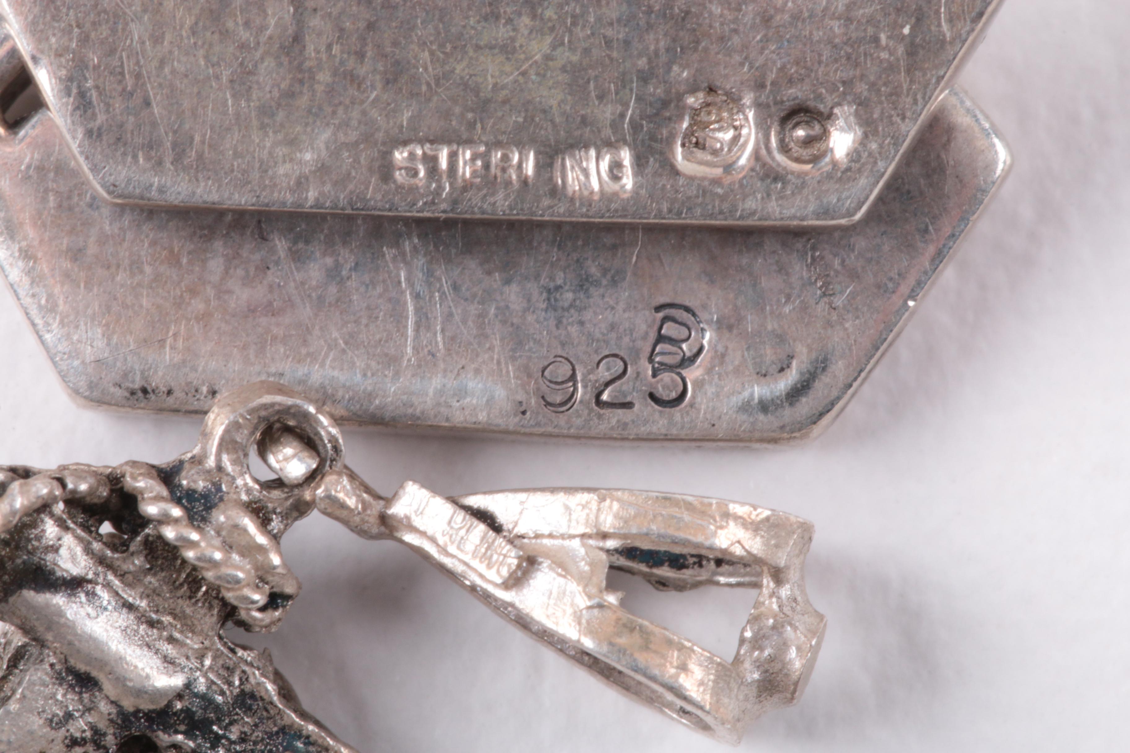 Selection of Sterling Silver Jewelry