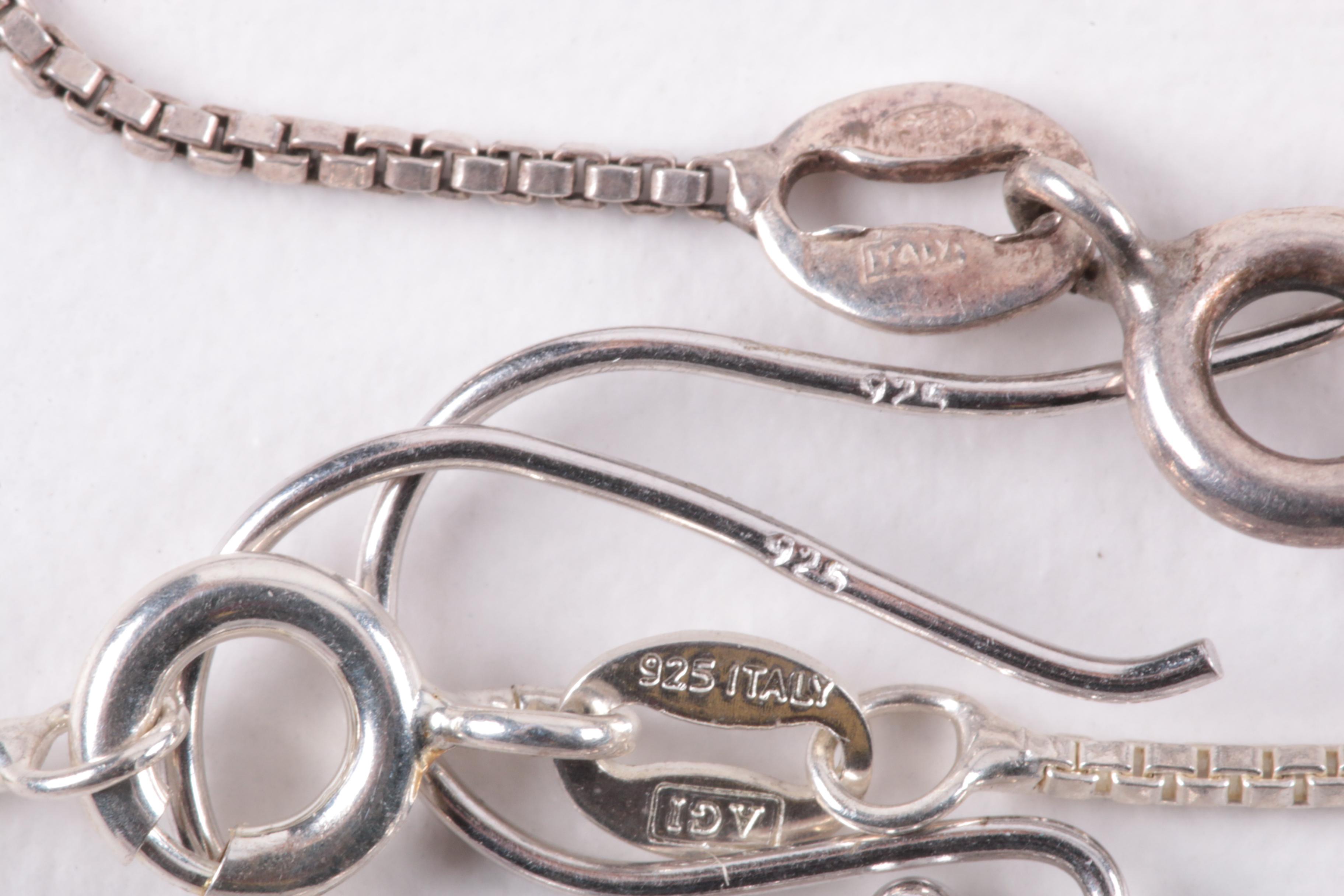 Selection of Sterling Silver Jewelry