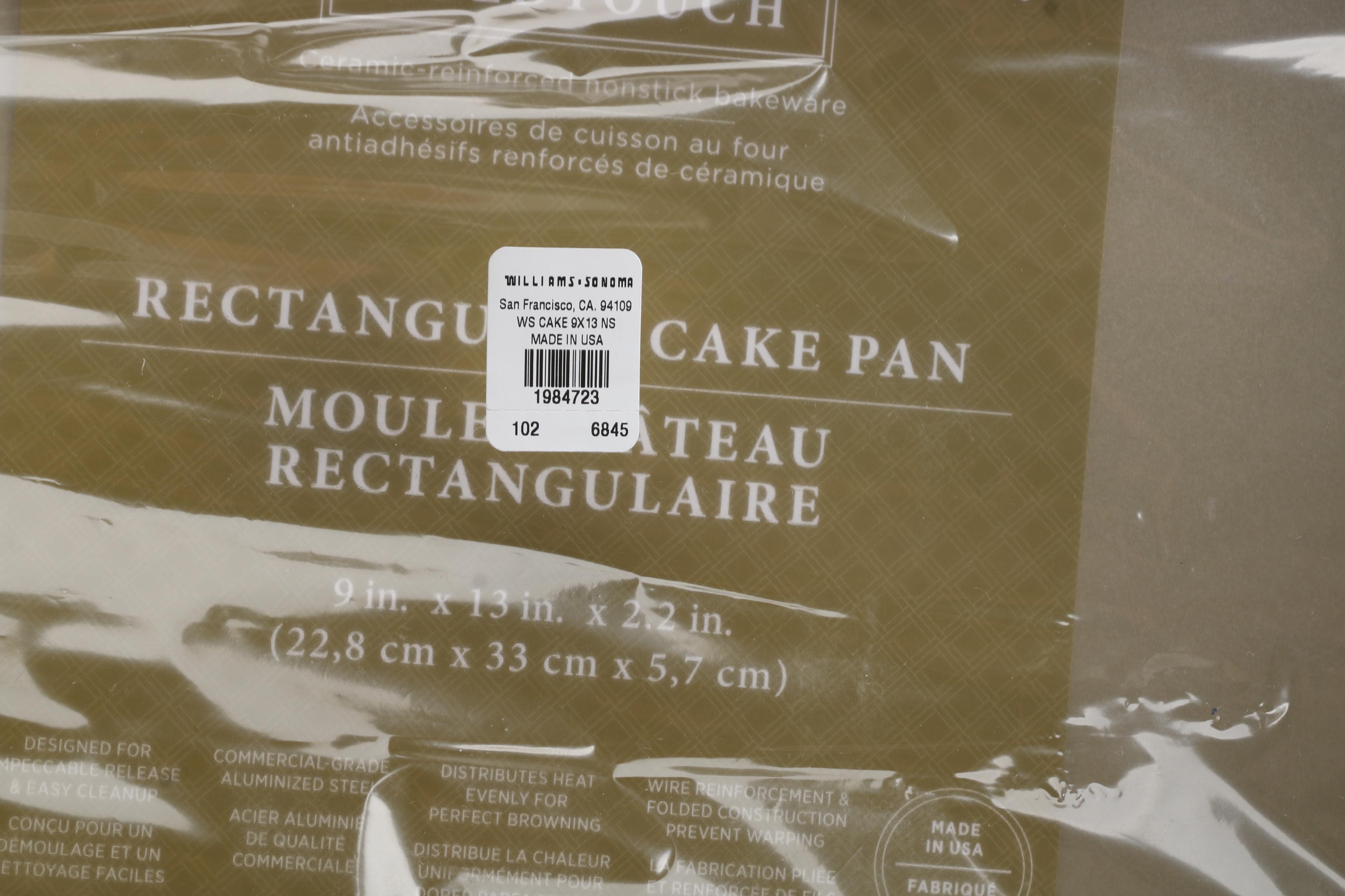 Williams-Sonoma "Goldtouch" Ceramic-Reinforced Nonstick Metal Bakeware Set