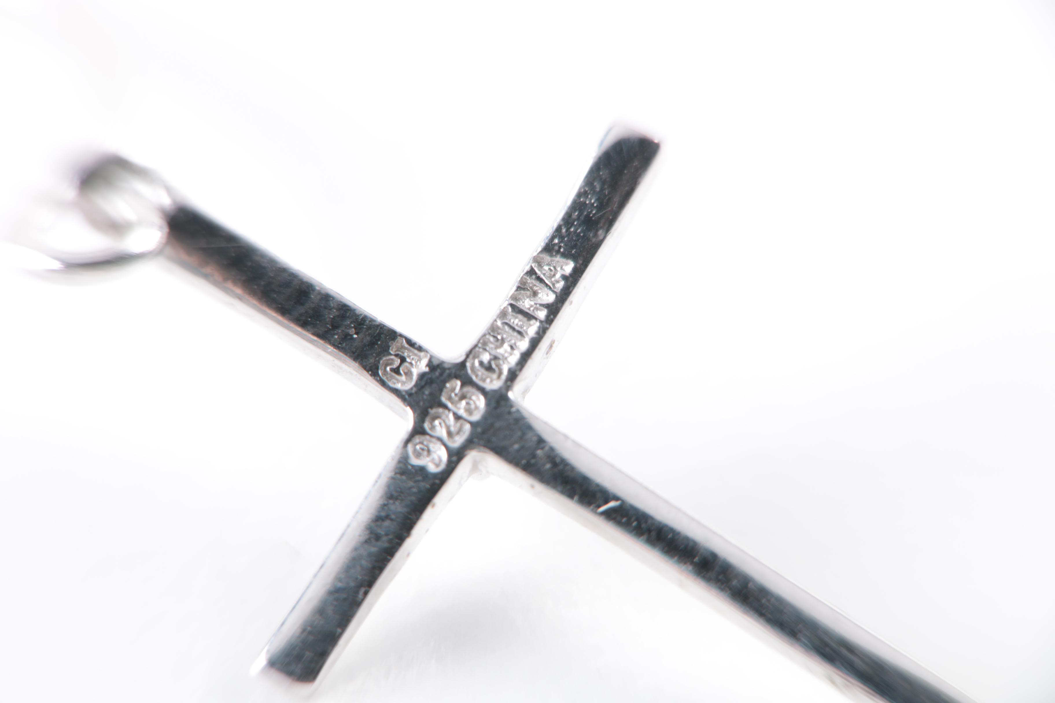 Sterling Silver Religious Necklaces, Earrings and Pendants