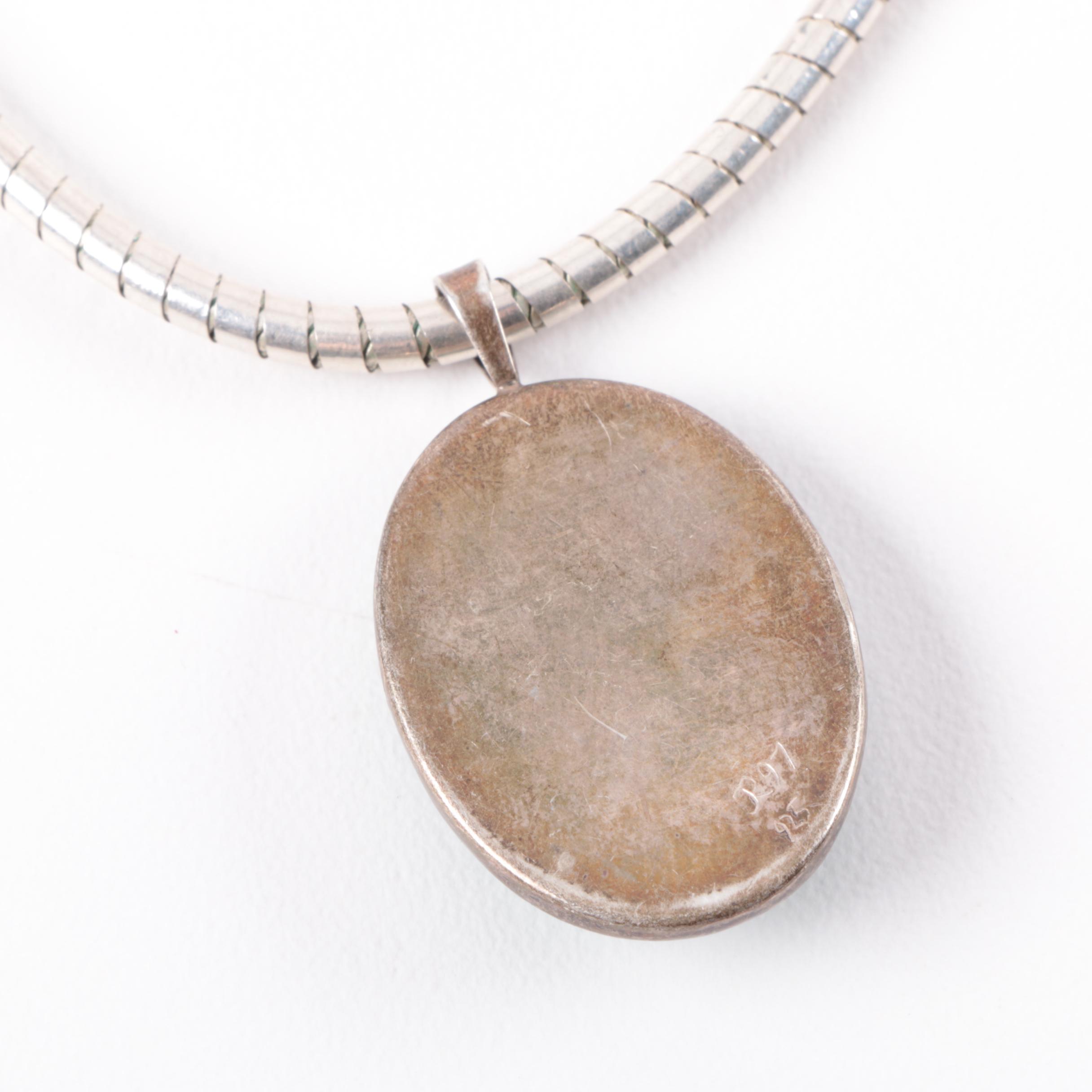 Sterling Silver Rings and Necklace