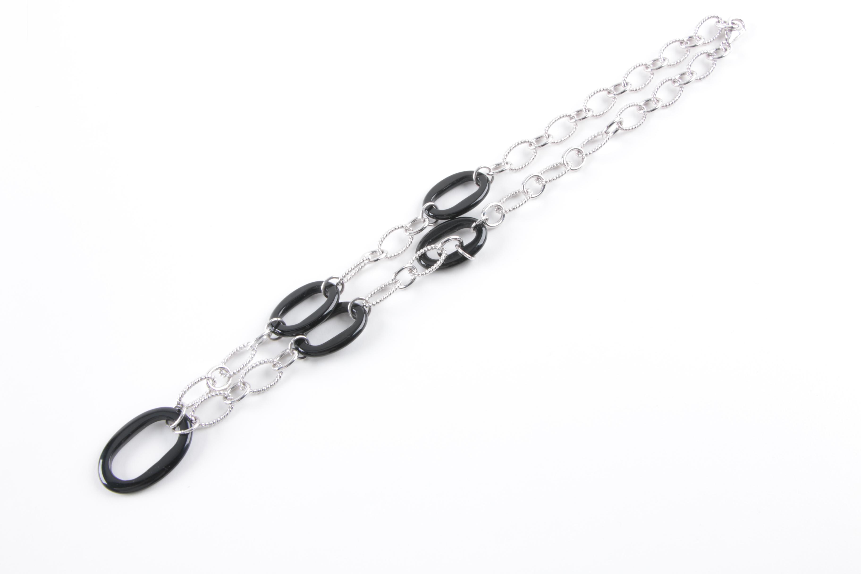 Sterling Silver Necklaces and Earrings