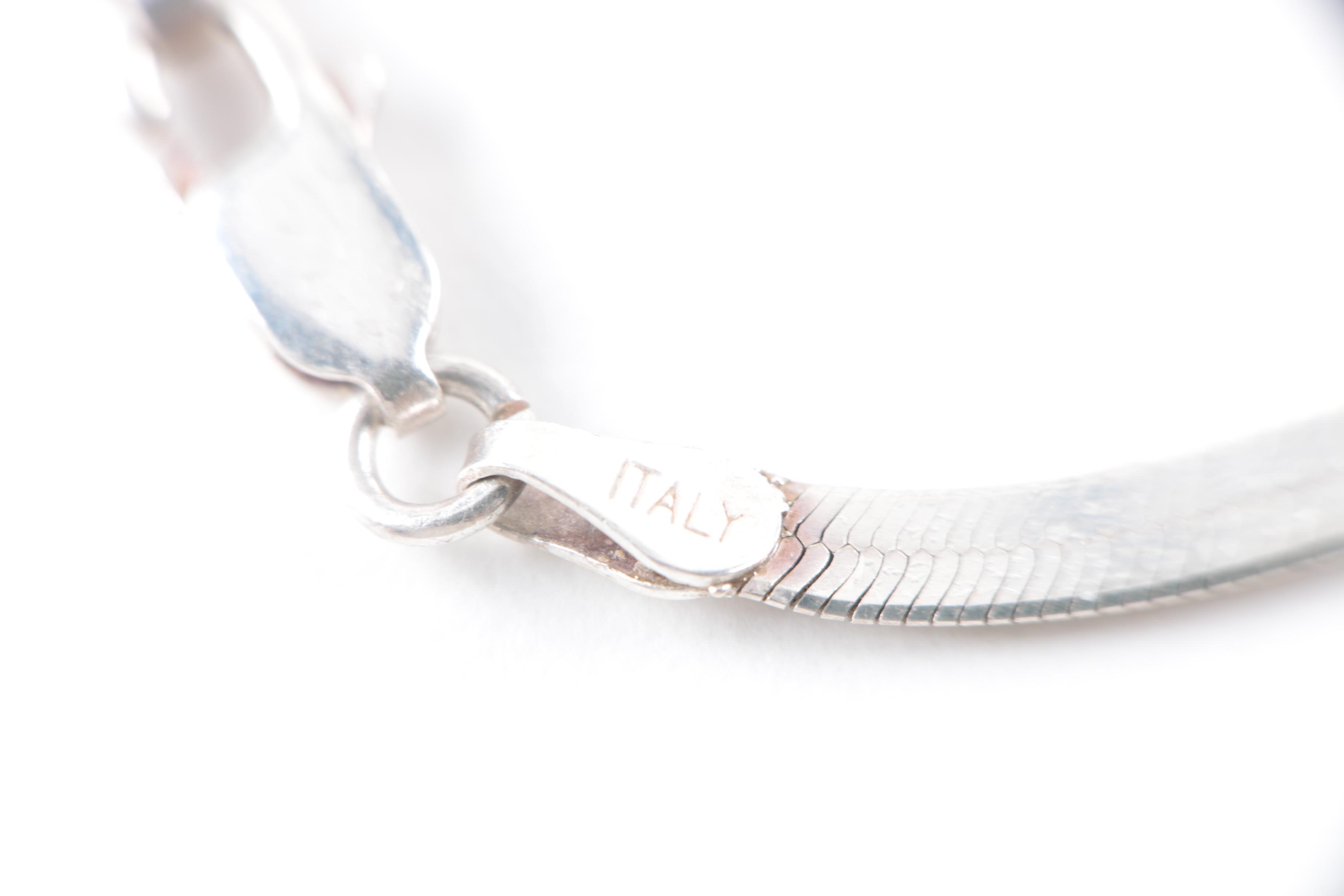 Sterling Silver Necklaces and Earrings