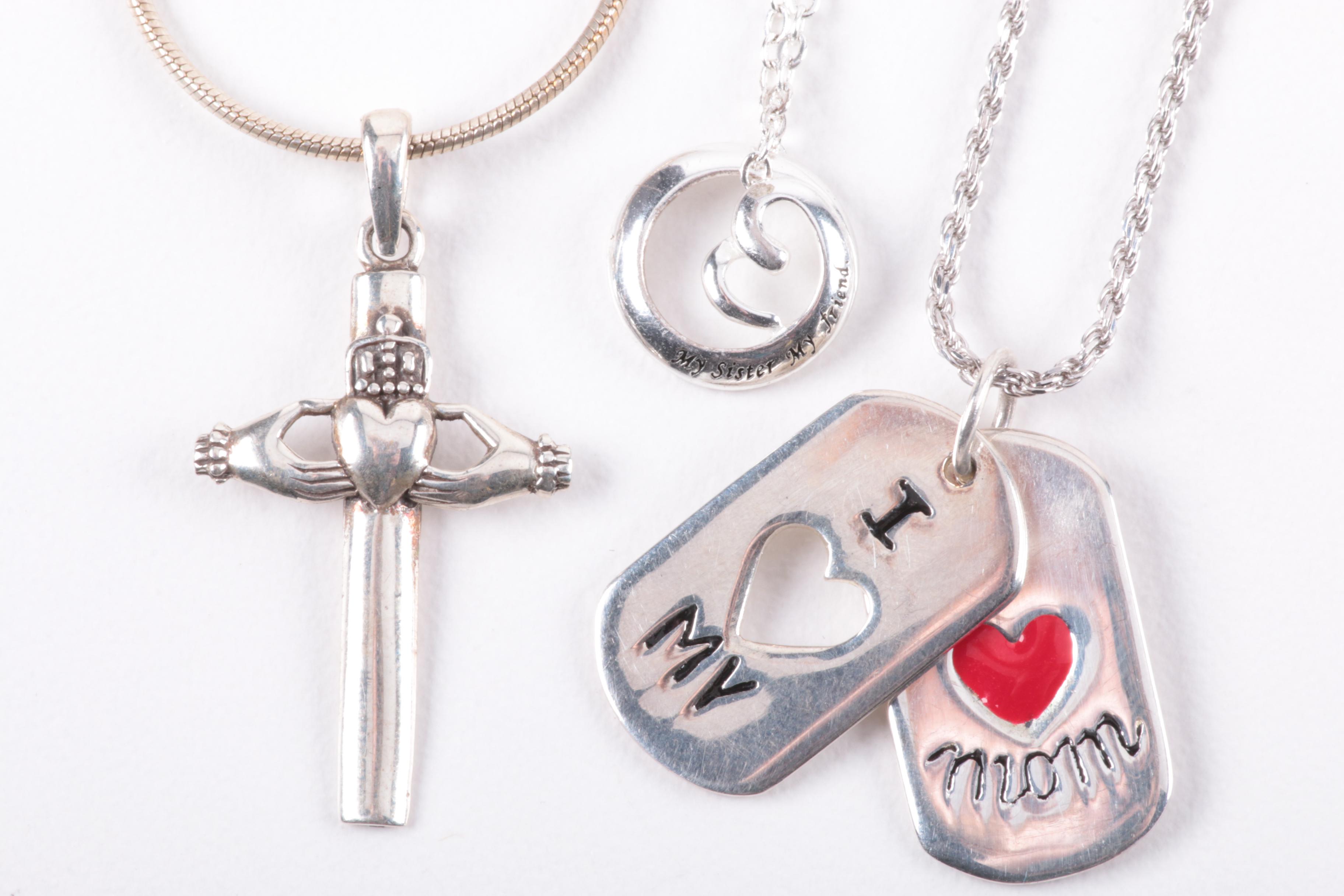 Sterling Silver Inspirational Jewelry Assortment