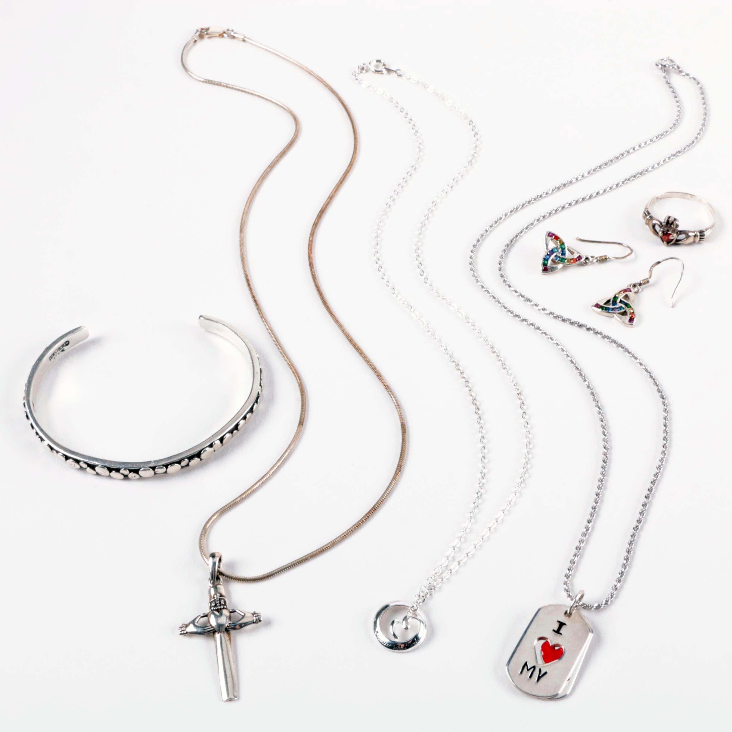 Sterling Silver Inspirational Jewelry Assortment