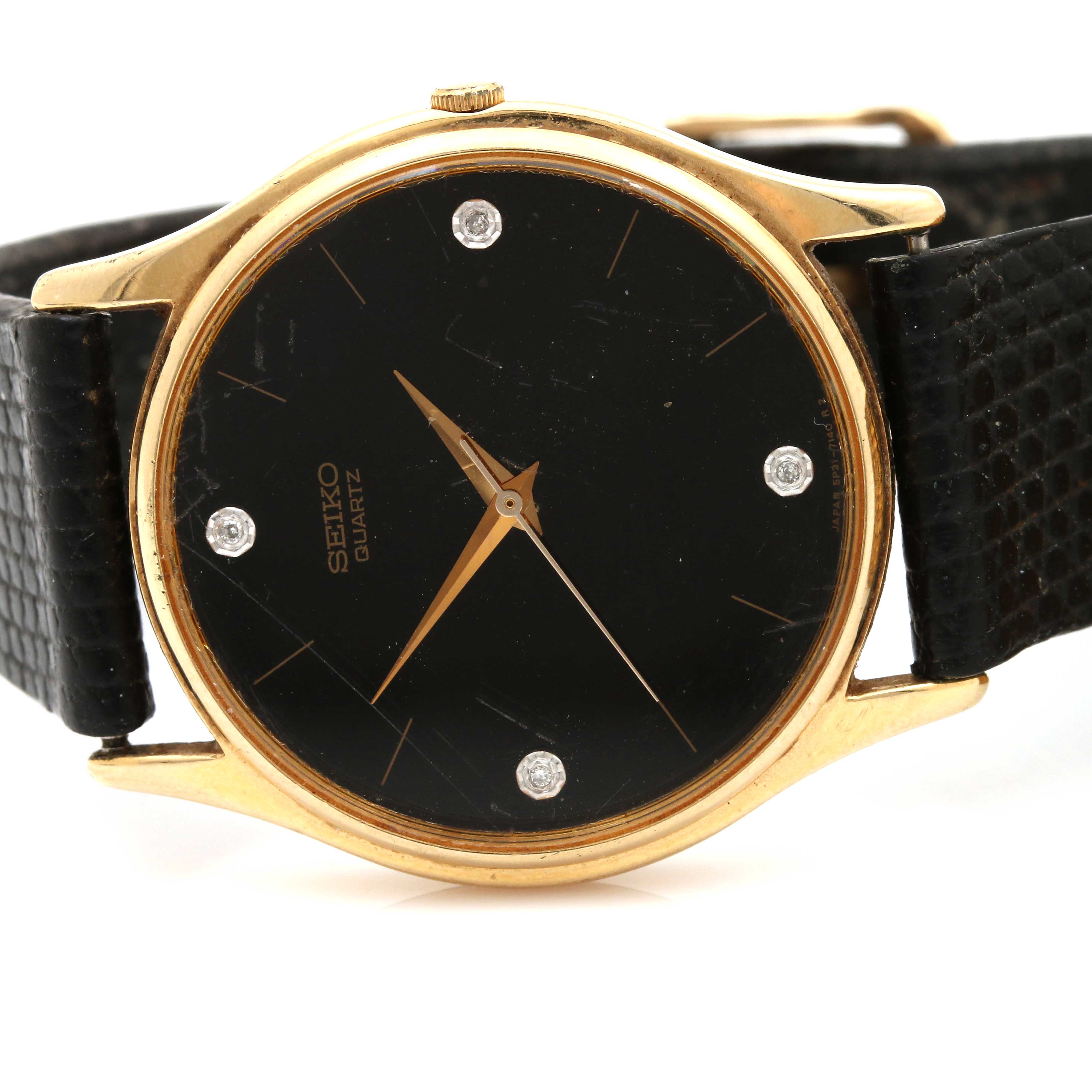 Seiko and Bulova Watches With Diamond Accents