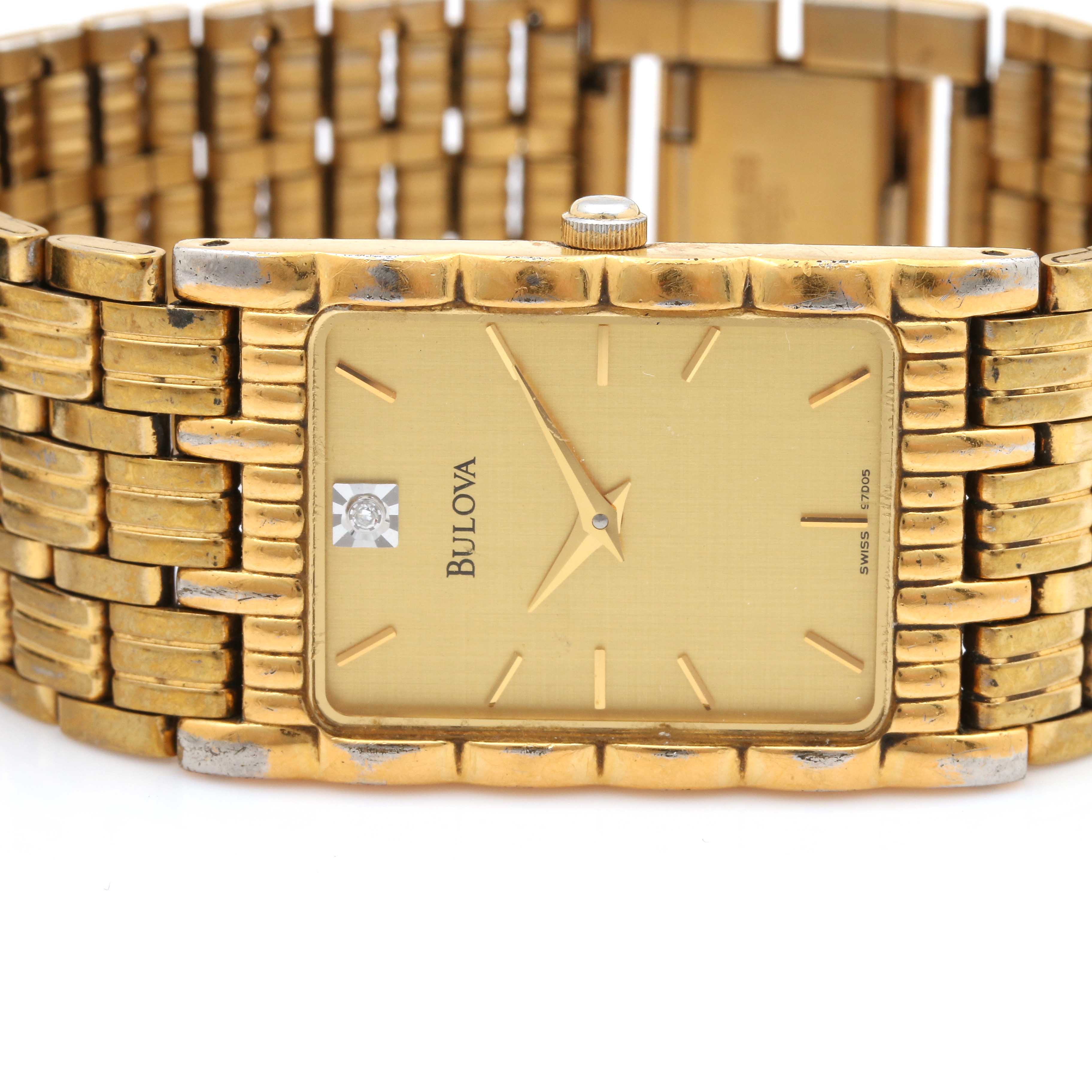 Seiko and Bulova Watches With Diamond Accents