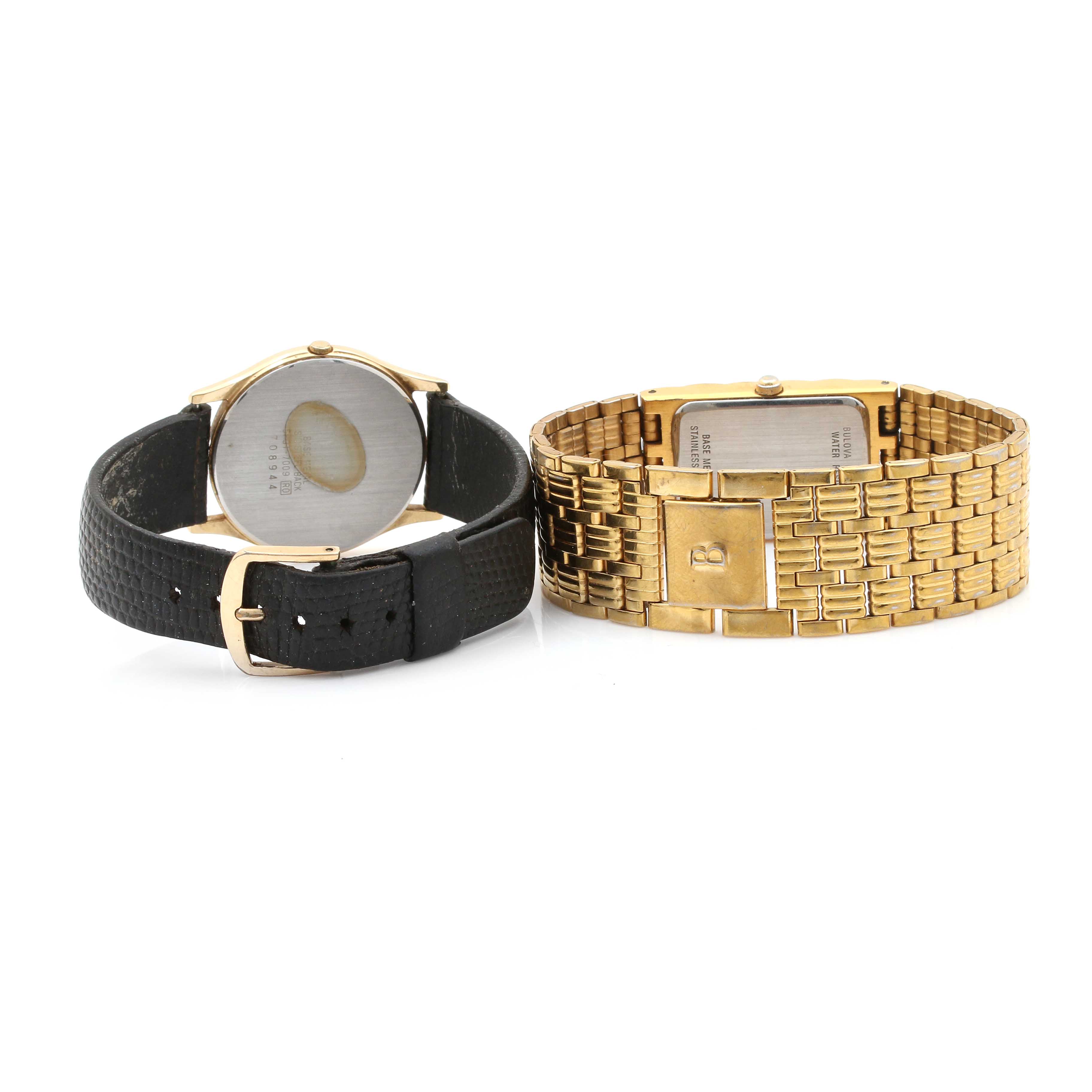 Seiko and Bulova Watches With Diamond Accents