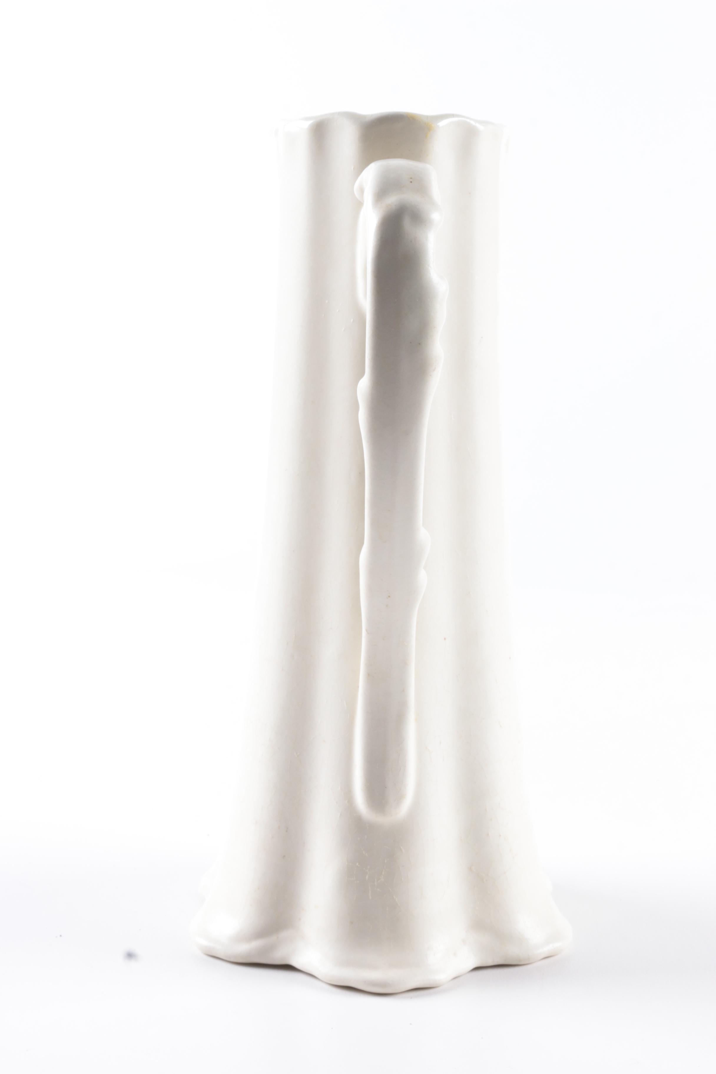 White Porcelain Pitcher