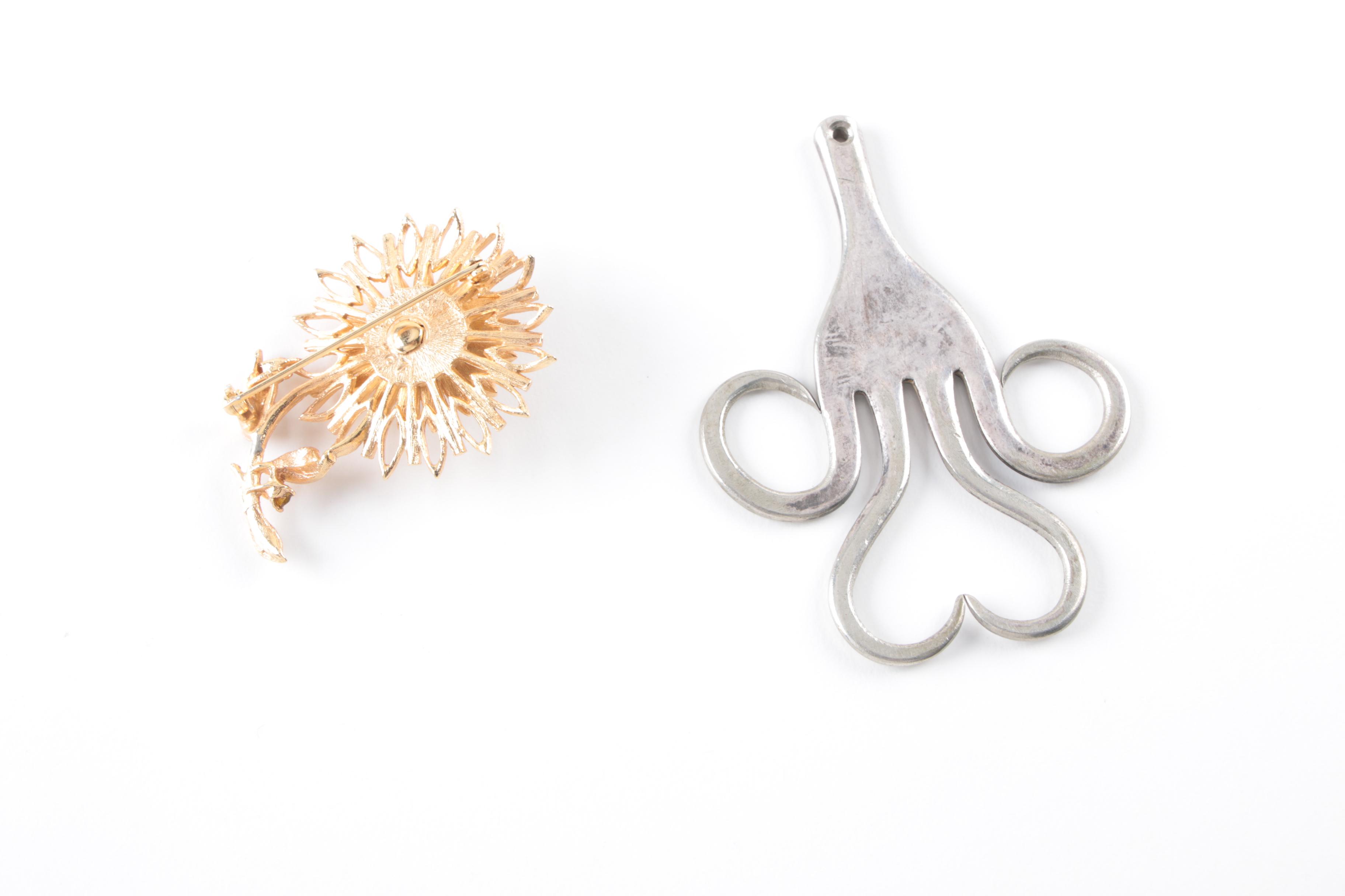 Jewelry Including 14K Yellow Gold Plated Necklaces