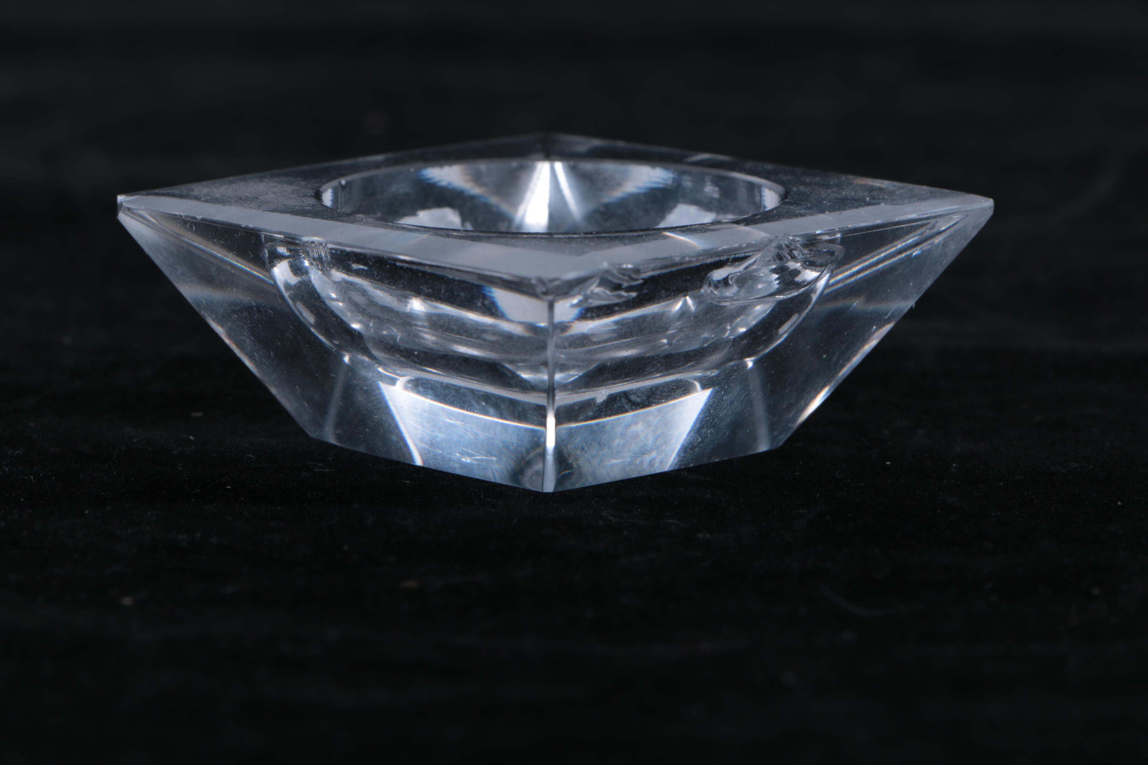 Vintage Glass Salt Bowls