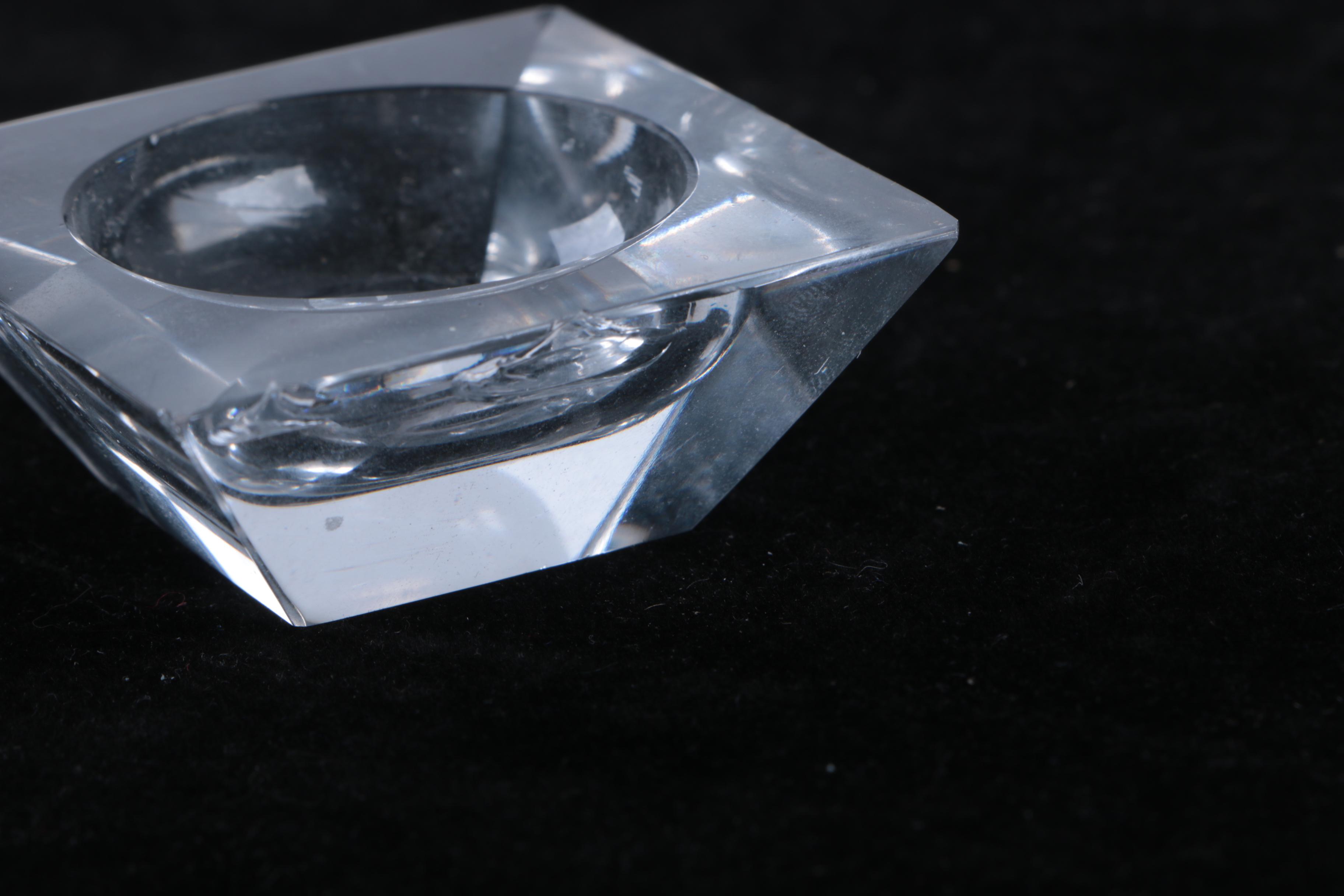 Vintage Glass Salt Bowls