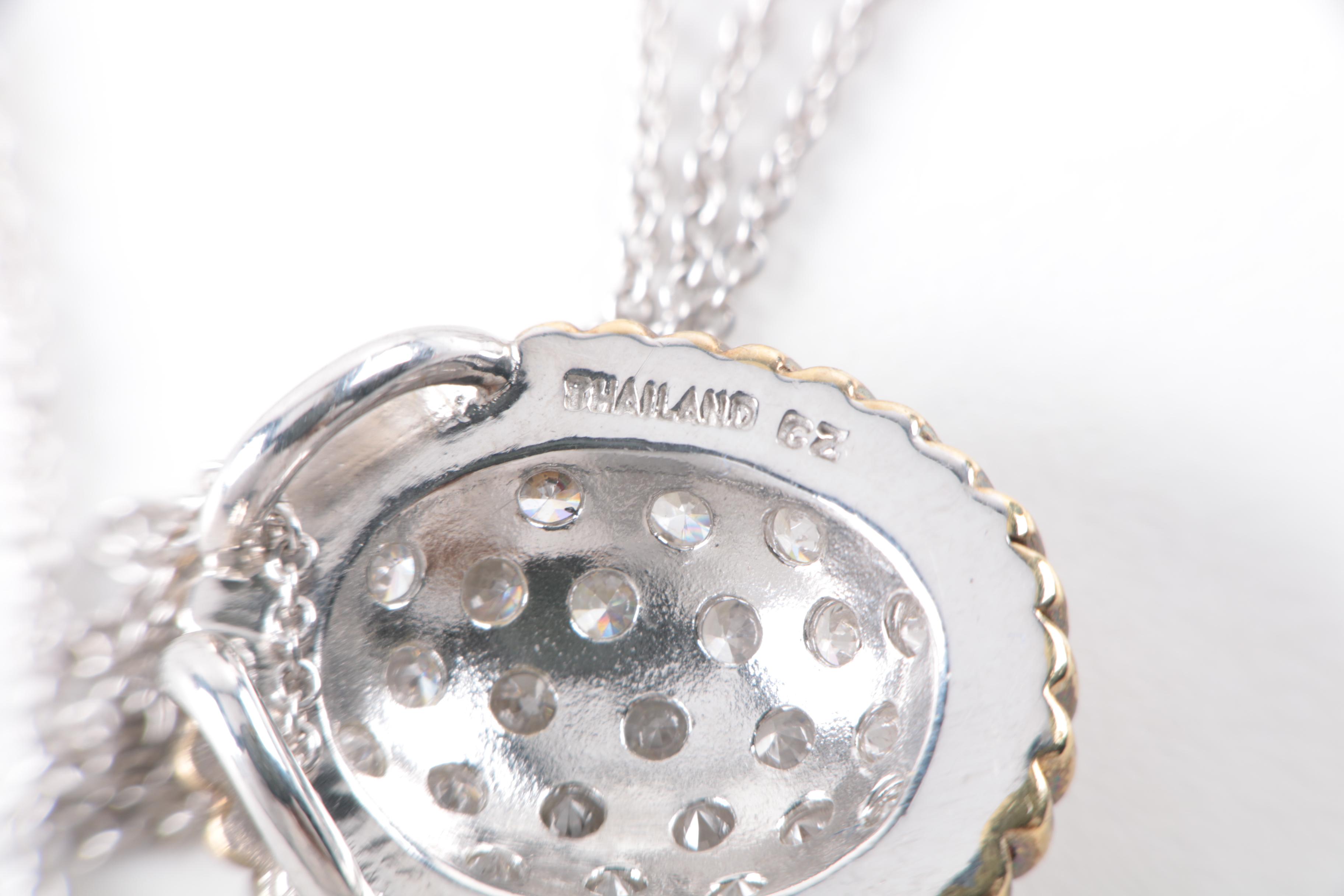 Sterling Silver Jewelry Including Cubic Zirconia