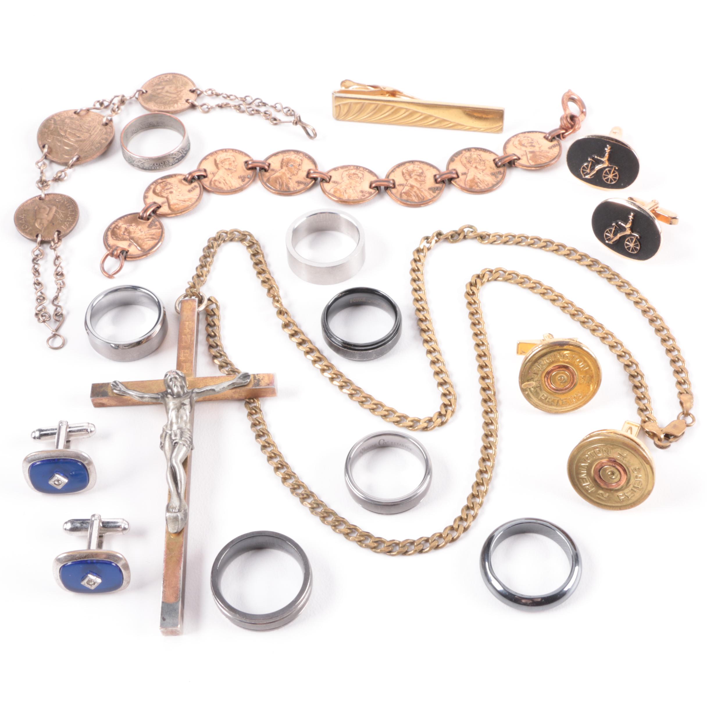 Selection of Jewelry Including Bracelets