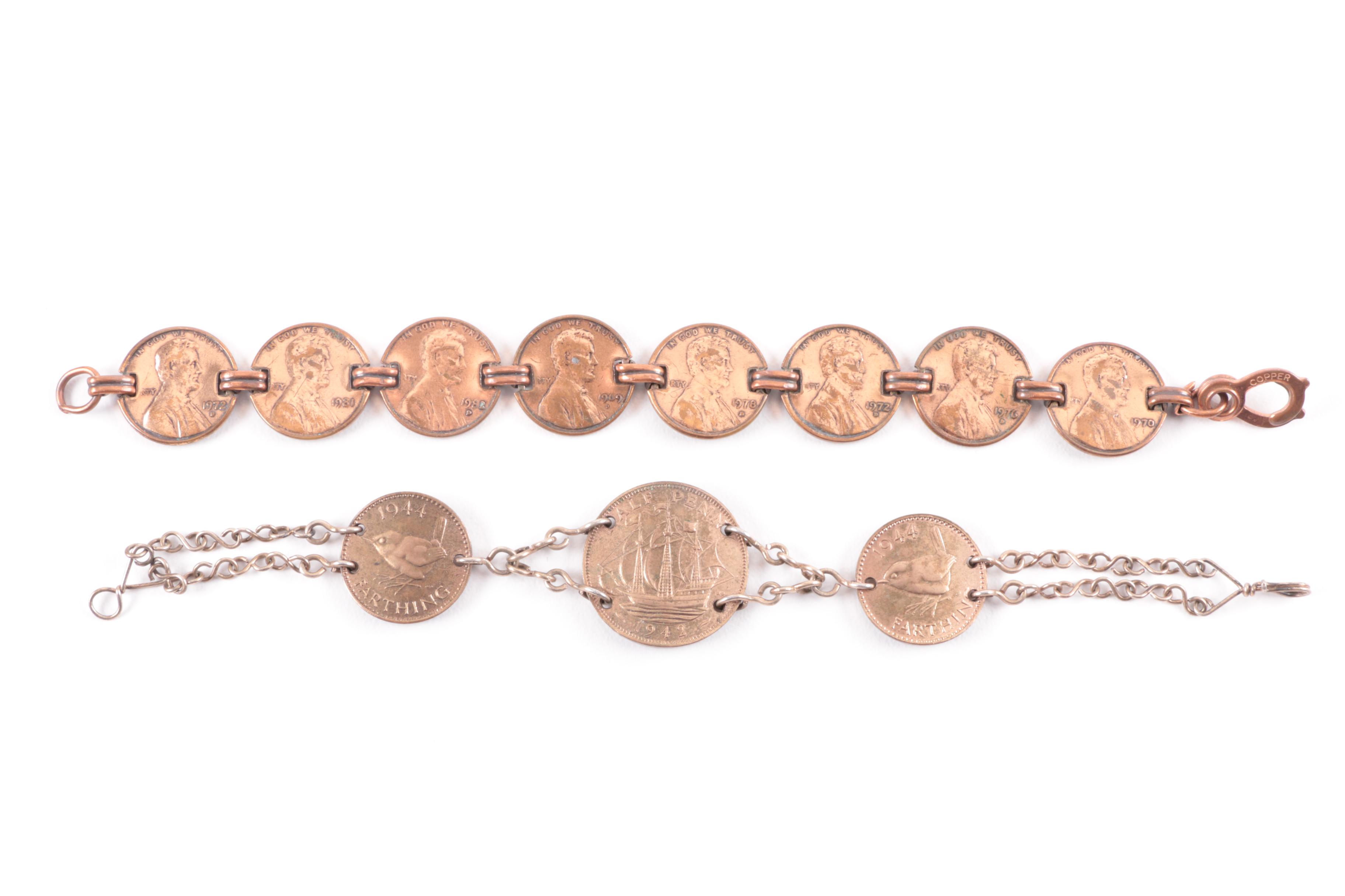 Selection of Jewelry Including Bracelets