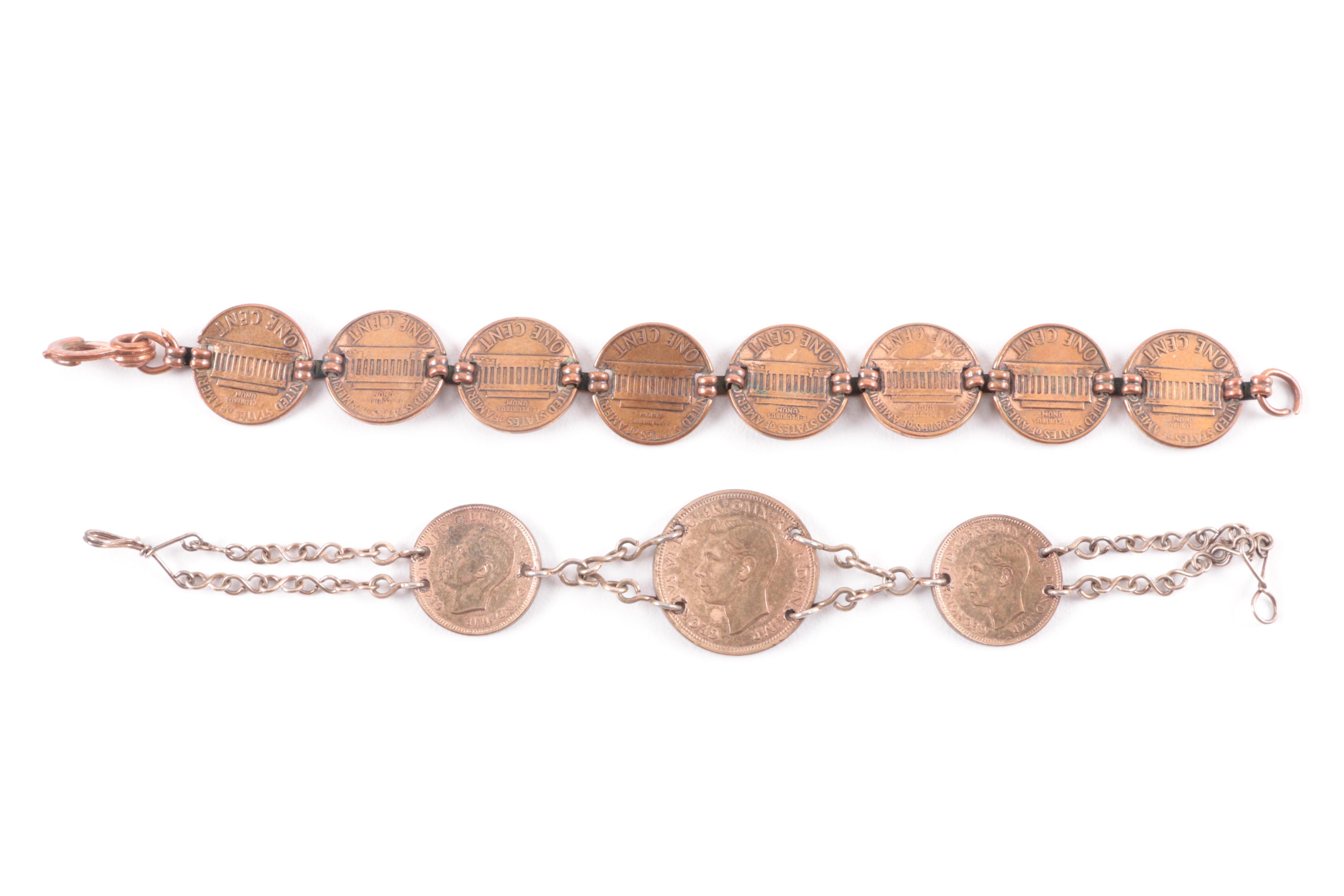 Selection of Jewelry Including Bracelets