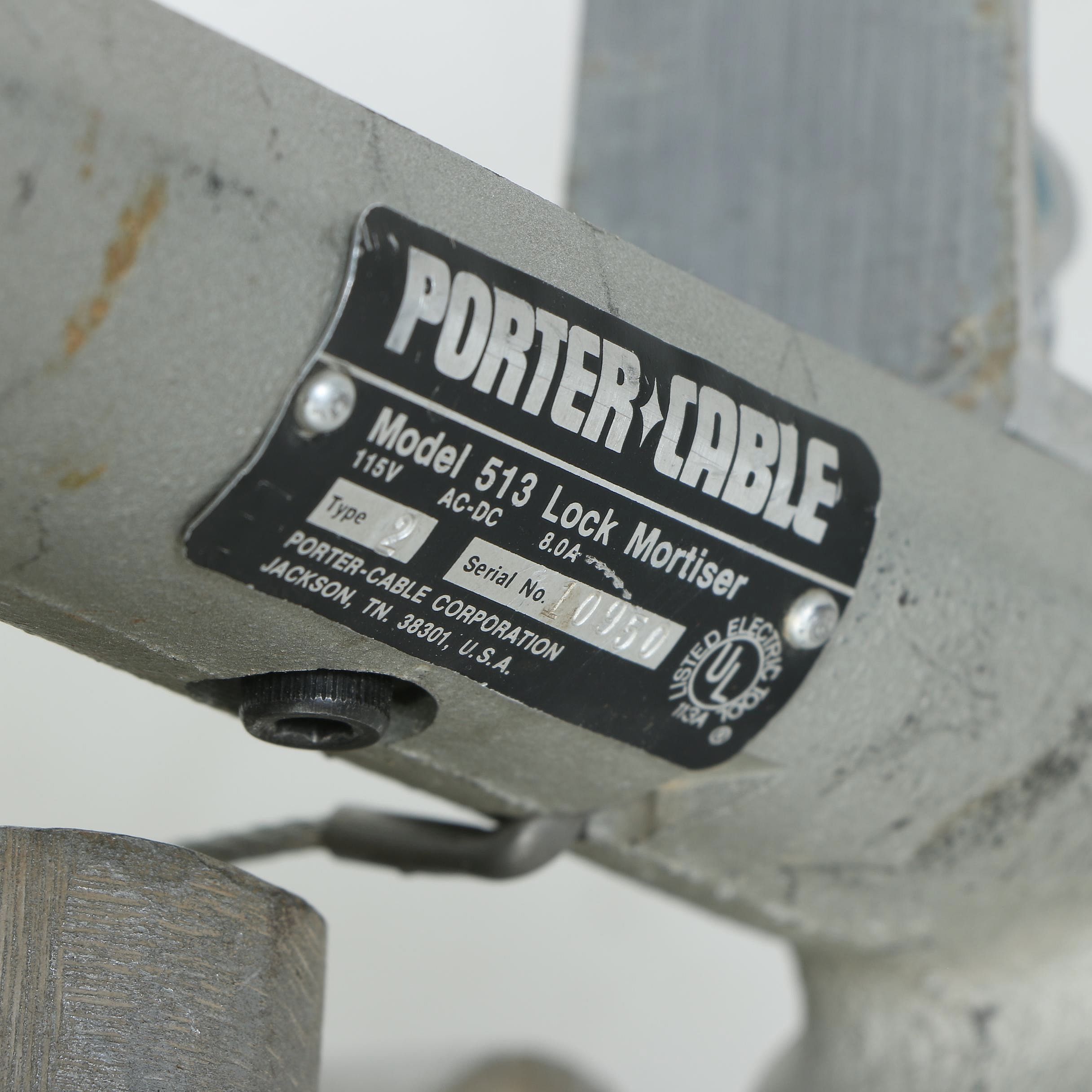 Porter Cable Model 513 Lock Mortiser