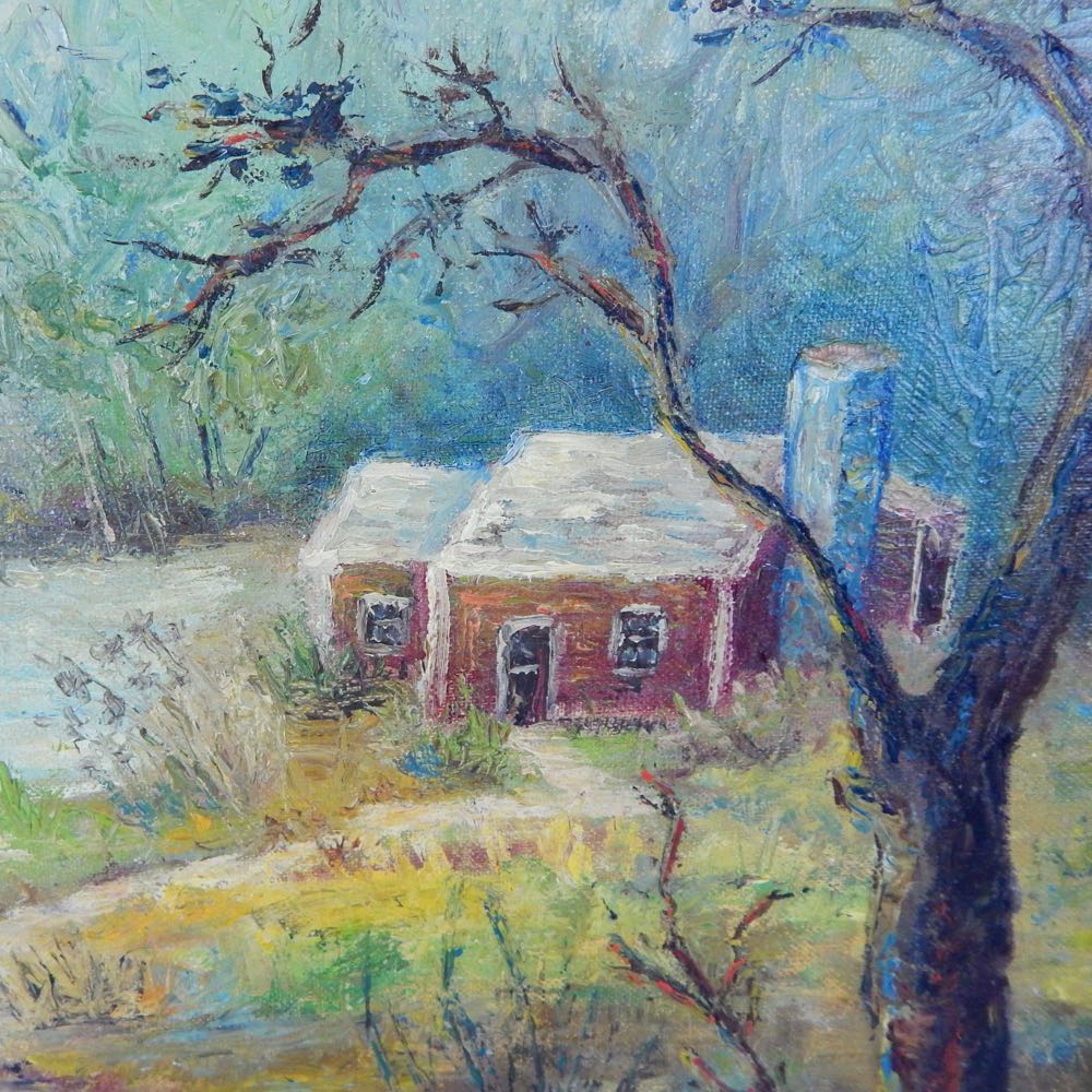 3 Oil on Board Paintings By Briggs & 1 By Chiles