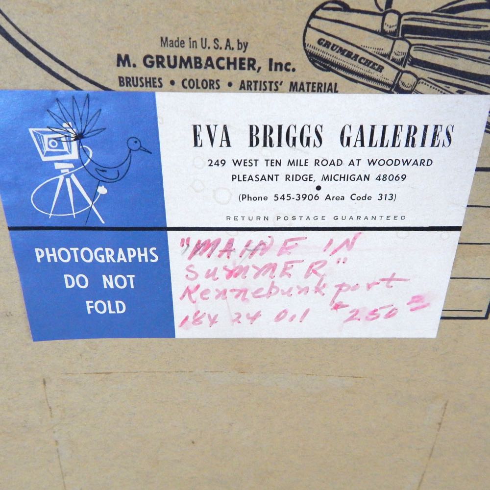 3 Oil on Board Paintings By Briggs & 1 By Chiles