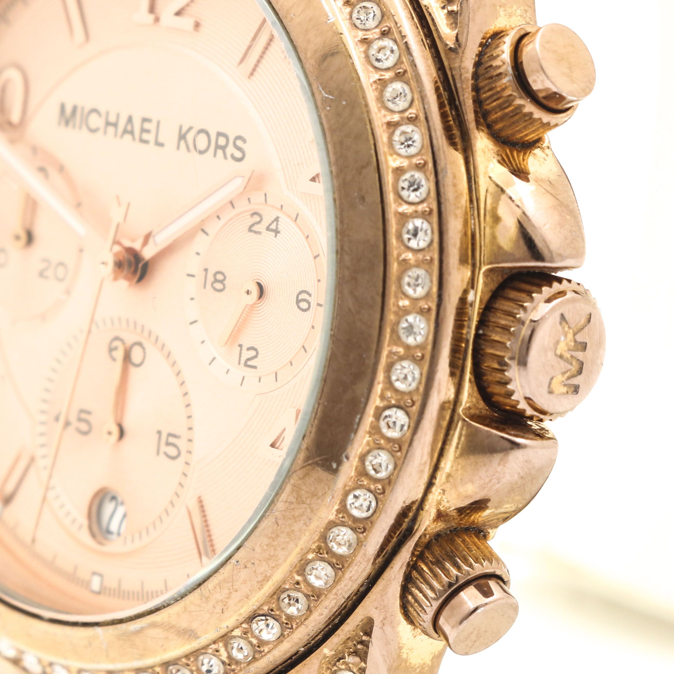 Michael Kors Rose Gold Tone Stainless Steel Watch